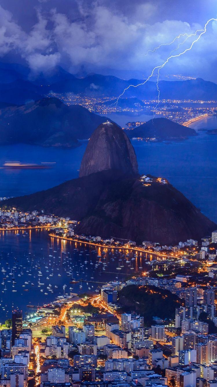 Rio de Janeiro, Künstlich, Blick, Stadt, Architektur, 750x1340 HD Handy