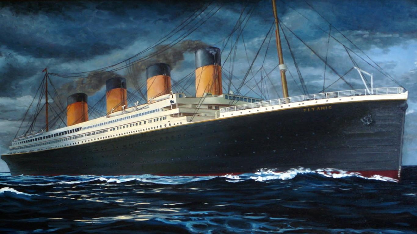 Titanic, Filmklassiker, Liebesgeschichte, Ozeandampfer, 1912, 1370x770 HD Desktop