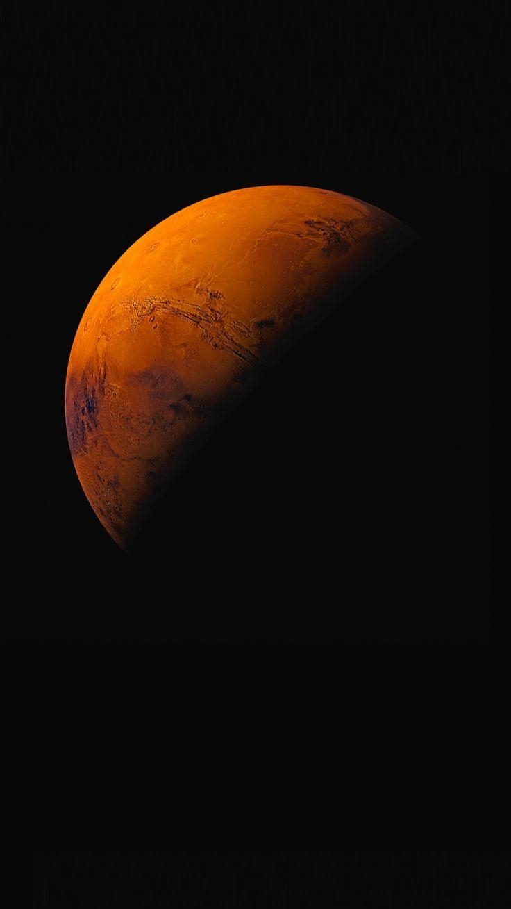 Morgen, Mars, Sonnenaufgang, Weltraum, roter Planet, 740x1310 HD Handy