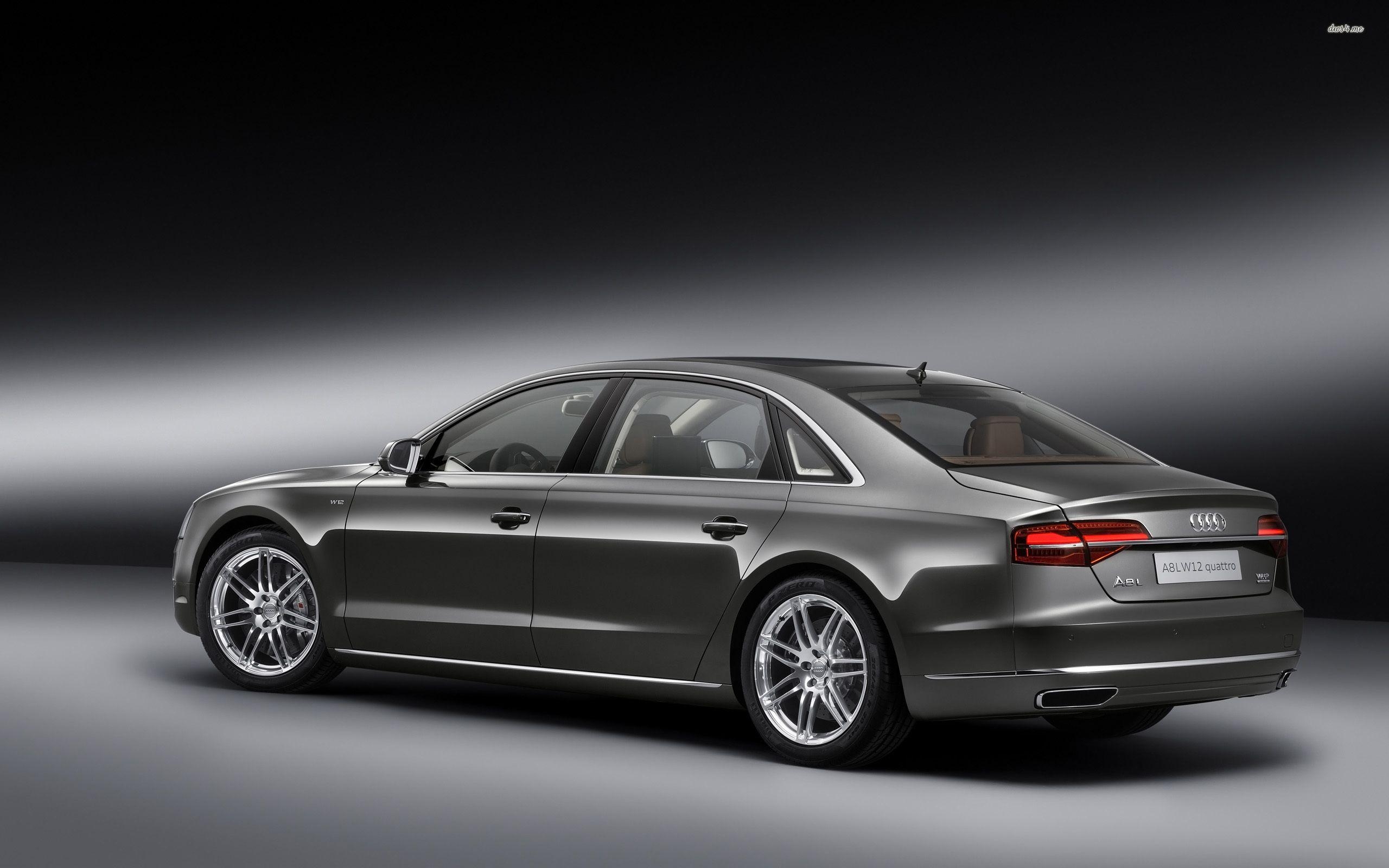 Audi A8 L, W12 Quattro, Rückansicht, Autos, Luxus, 2560x1600 HD Desktop