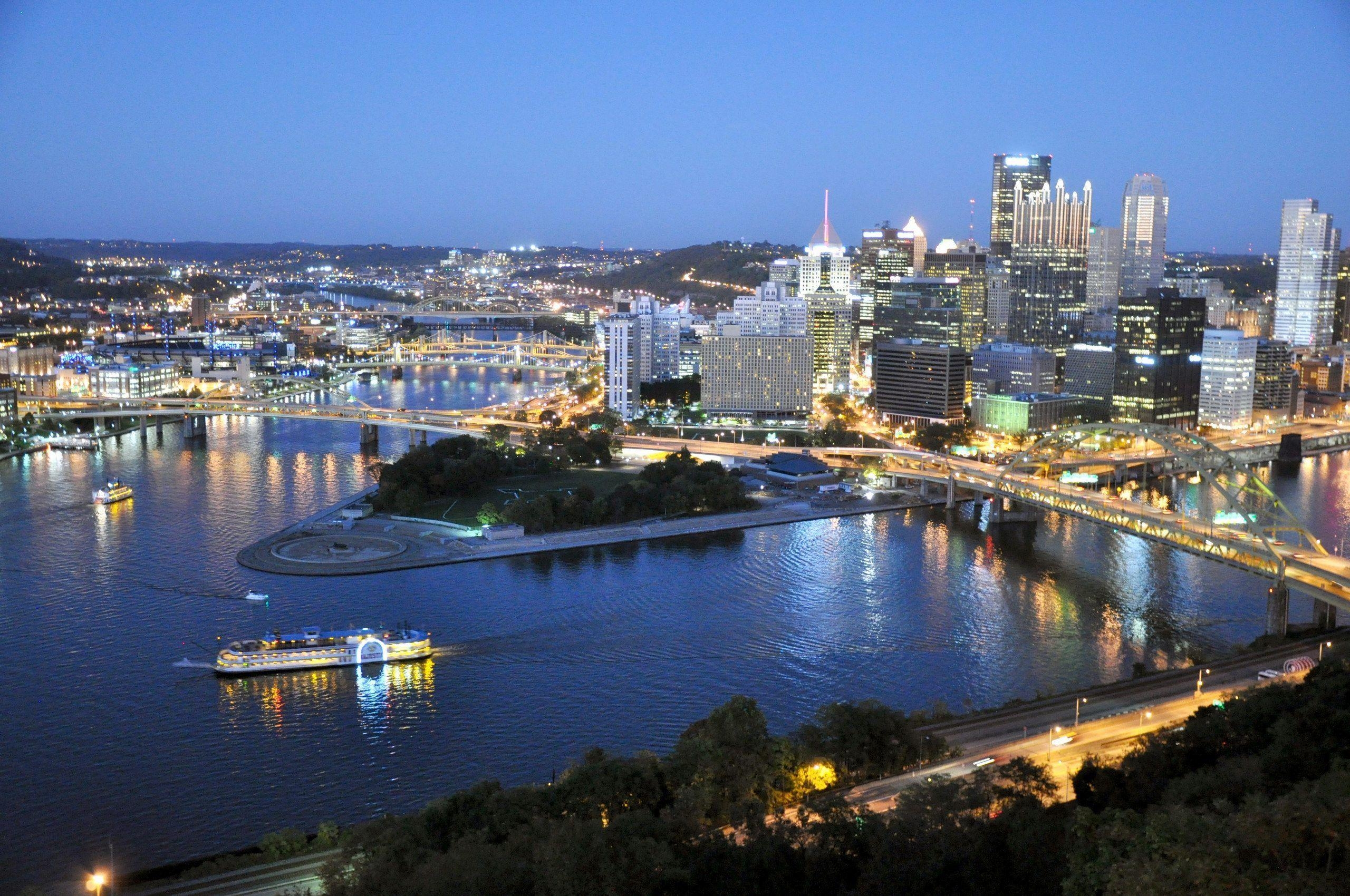 Pittsburgh, Pennsylvania, Bild, Stadt, USA, 2560x1700 HD Desktop