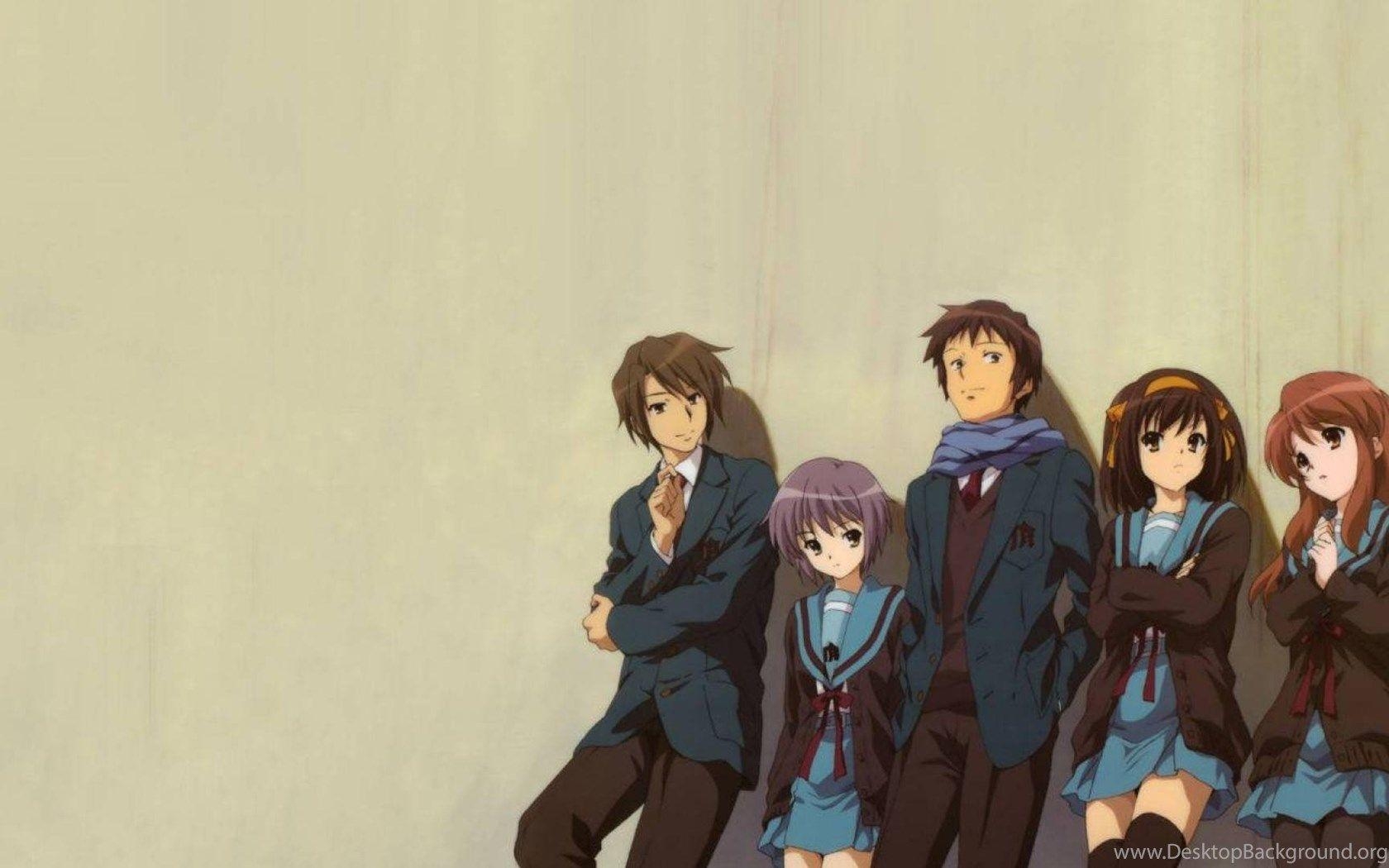 Haruhi Suzumiya, HD, Anime, Melancholie, Hintergrund, 1680x1050 HD Desktop