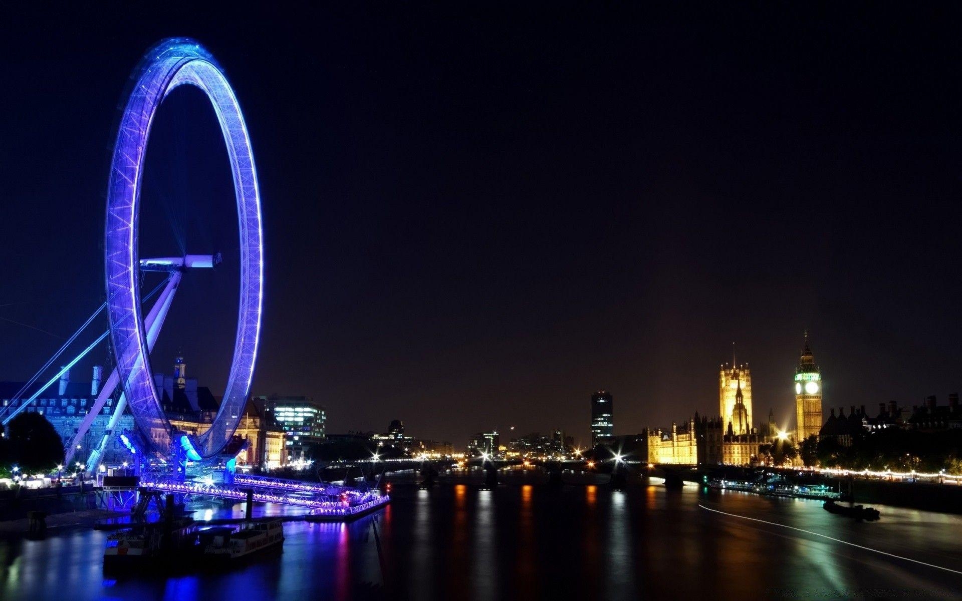 London Eye, London, Großbritannien, Tourismus, Reise, 1920x1200 HD Desktop