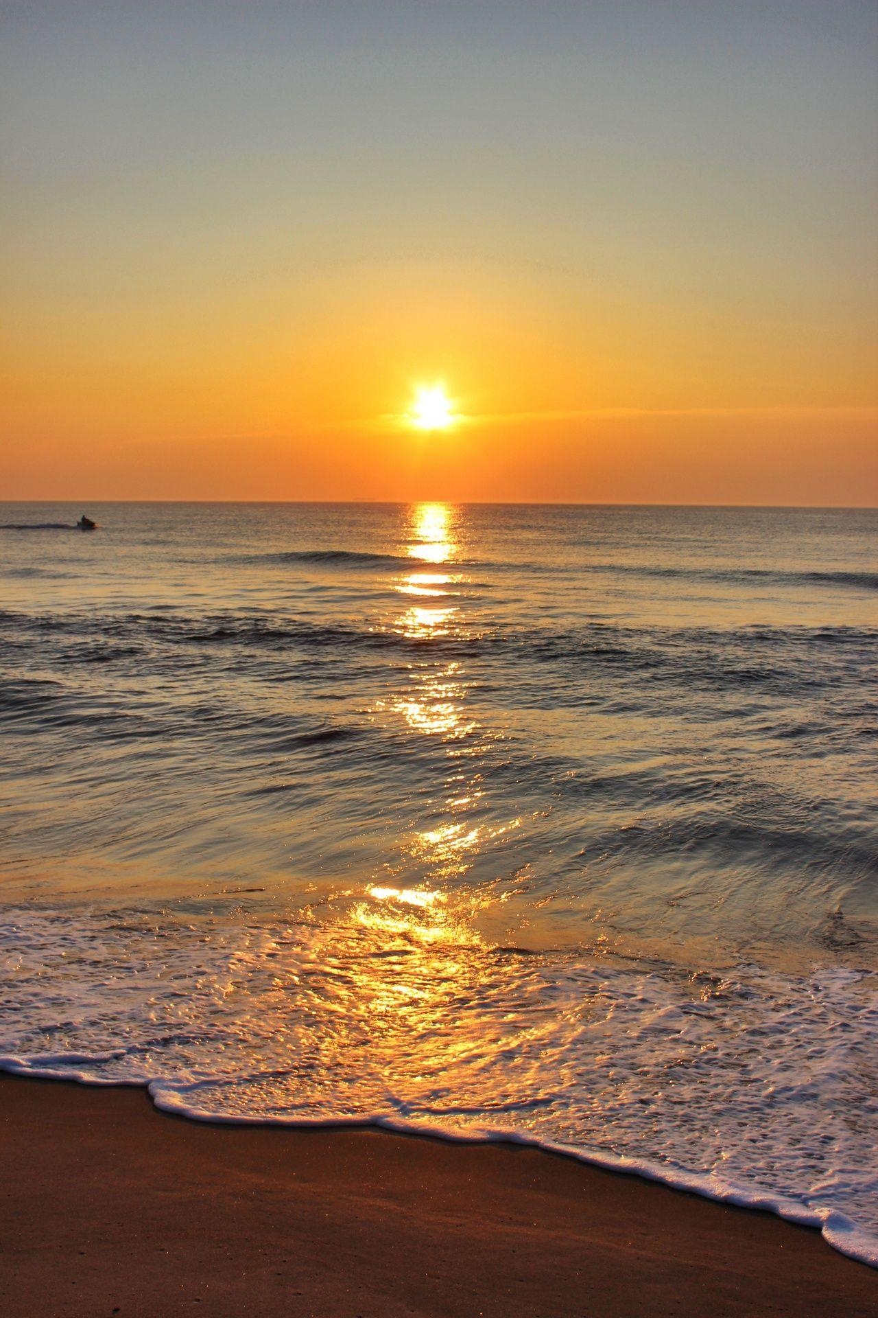 Virginia Beach, Sonnenaufgang, Strand, Sonnenuntergang, Surfen, 1280x1920 HD Handy