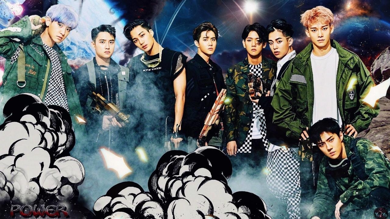 EXO, Laptop, Hintergrund, Idole, Musik, 1280x720 HD Desktop