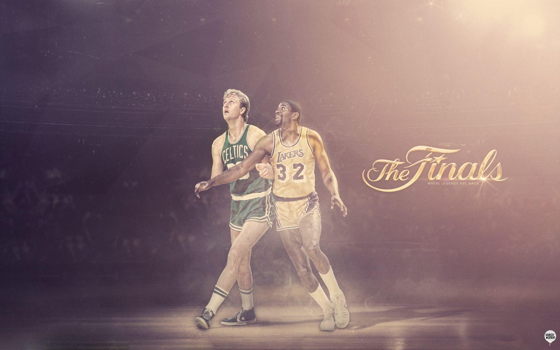 Larry Bird, Lakers, Magic Johnson, NBA, Basketball, 1920x1200 HD Desktop