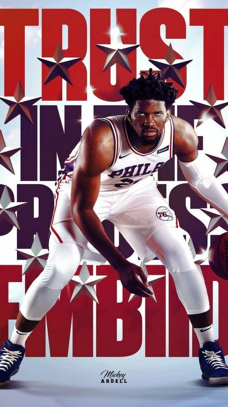 Joel Embiid, Basketball, Spiele, Heute, Sport, 760x1350 HD Handy