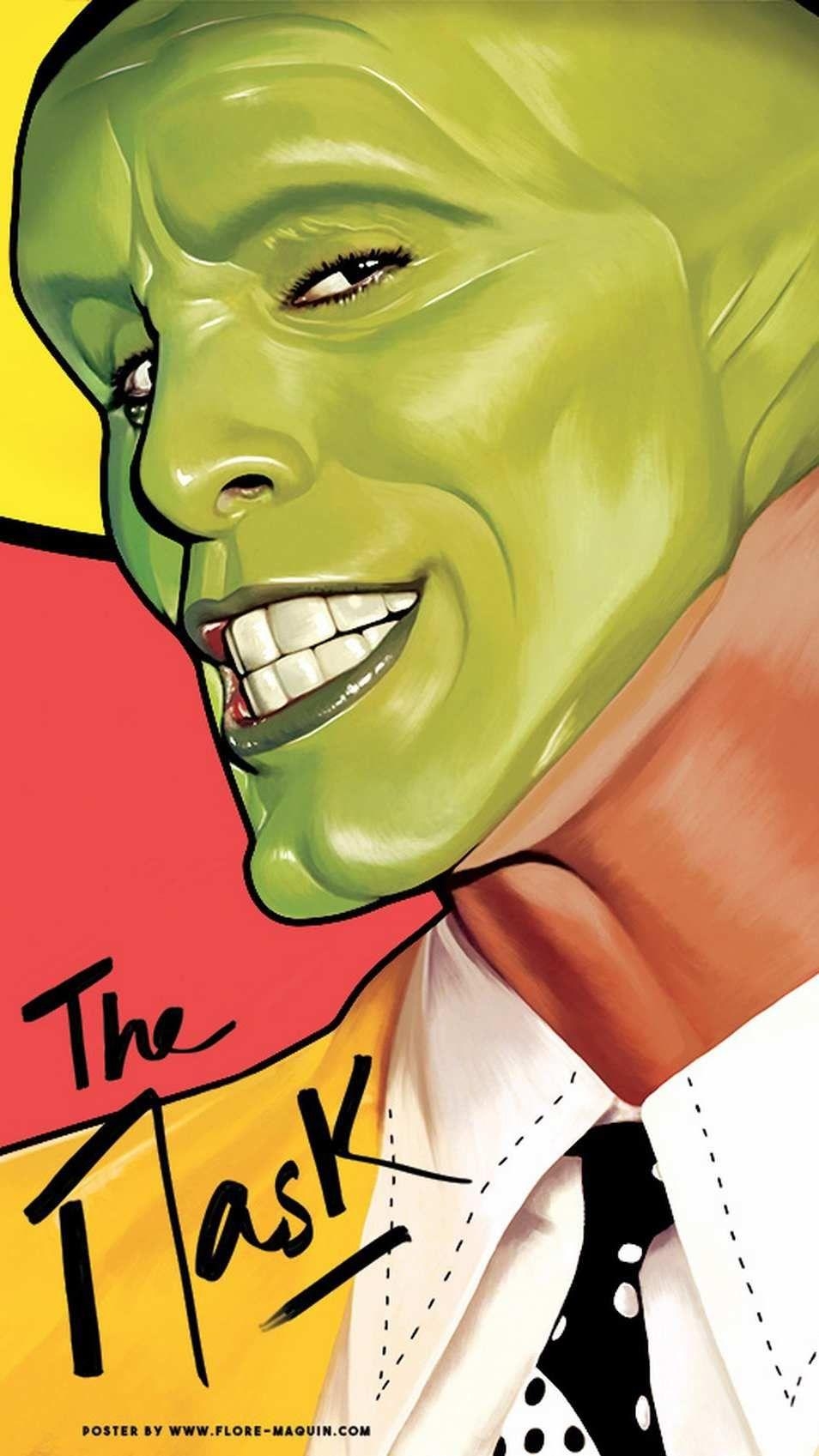 Die Maske, Jim Carrey, Filmplakate, 960x1700 HD Handy