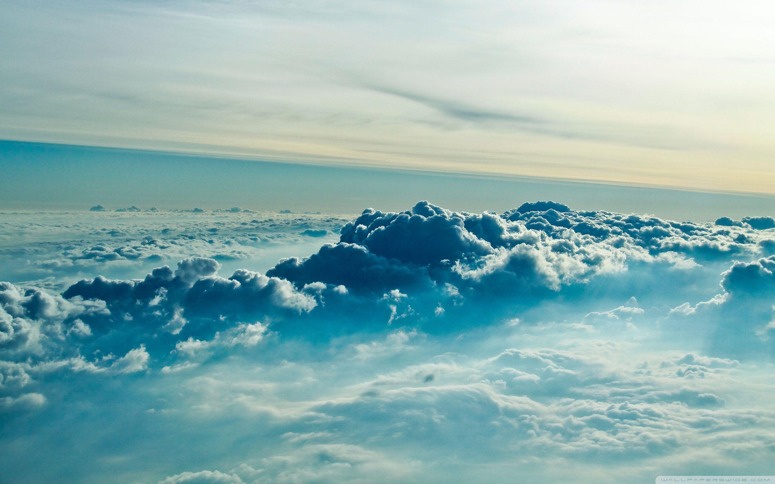 über den Wolken, Blick, Natur, Himmel, Freiheit, 2560x1600 HD Desktop