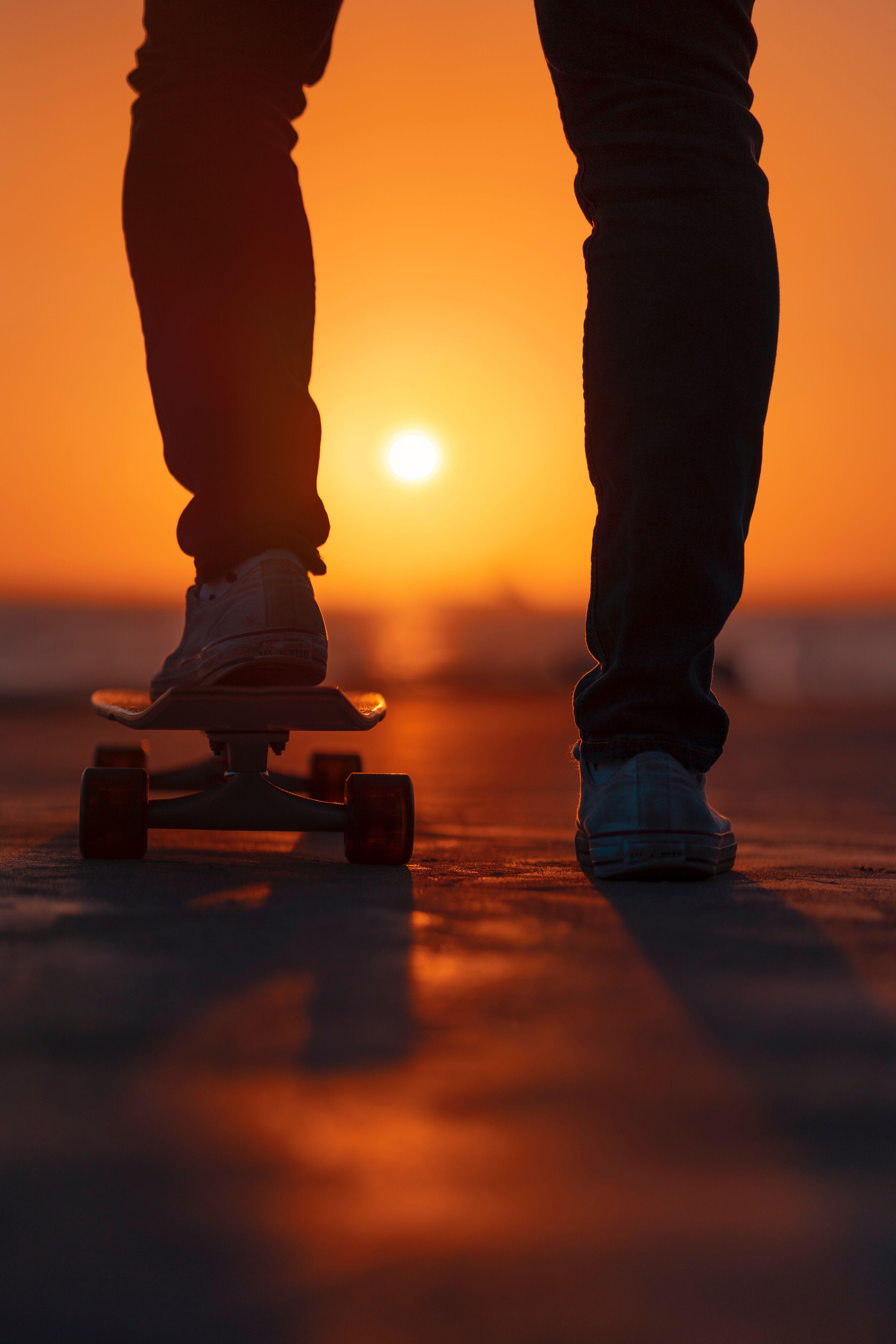 Longboarding, Rollschuh, Skateboard, Gleichgewicht, Fotografie, 4000x6000 4K Handy