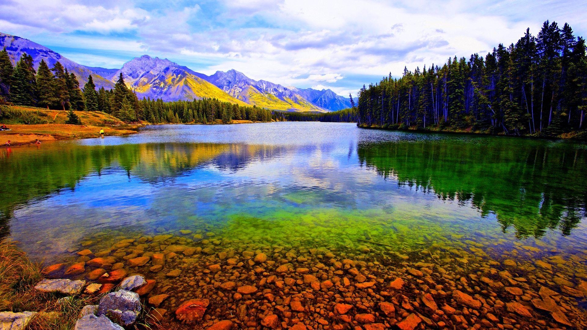 Banff Nationalpark, Natur, Kanada, Landschaft, Schönheit, 1920x1080 Full HD Desktop