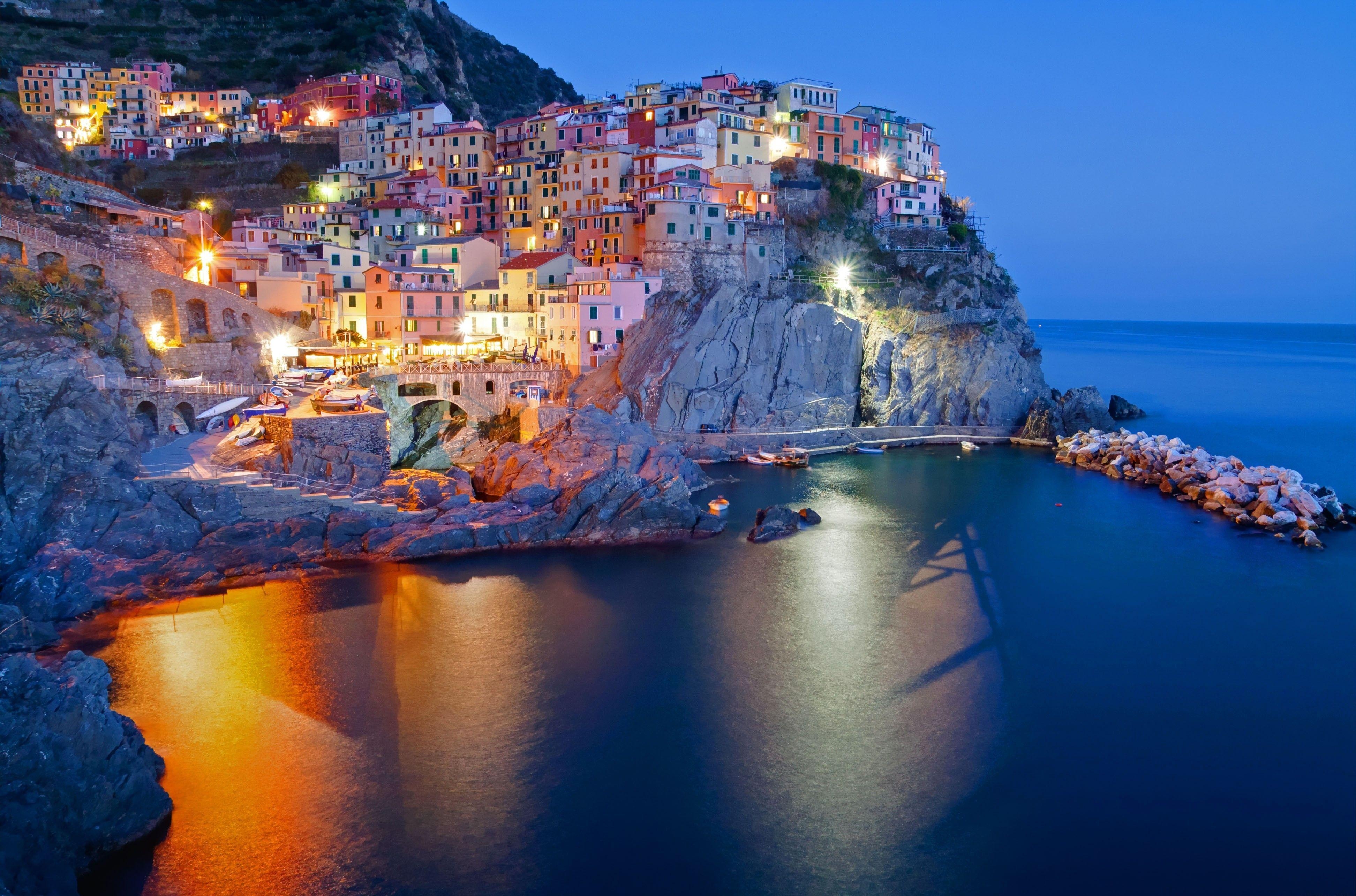 Cinque Terre, HD, Hintergrund, Italien, Bild, 3890x2570 4K Desktop