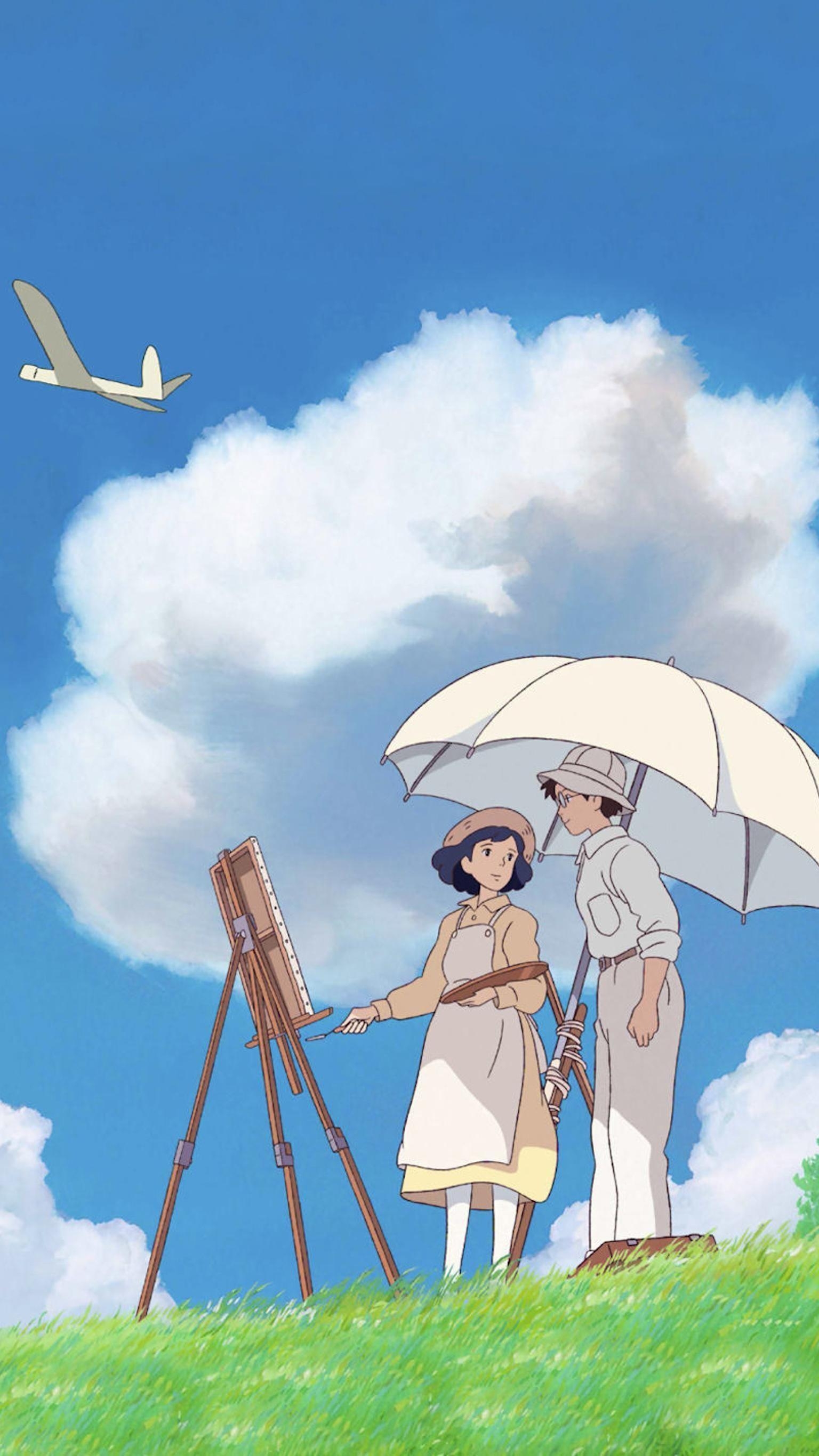 Das Wind Rises, Anime, 2013, Handy, Studio Ghibli, 1540x2740 HD Handy