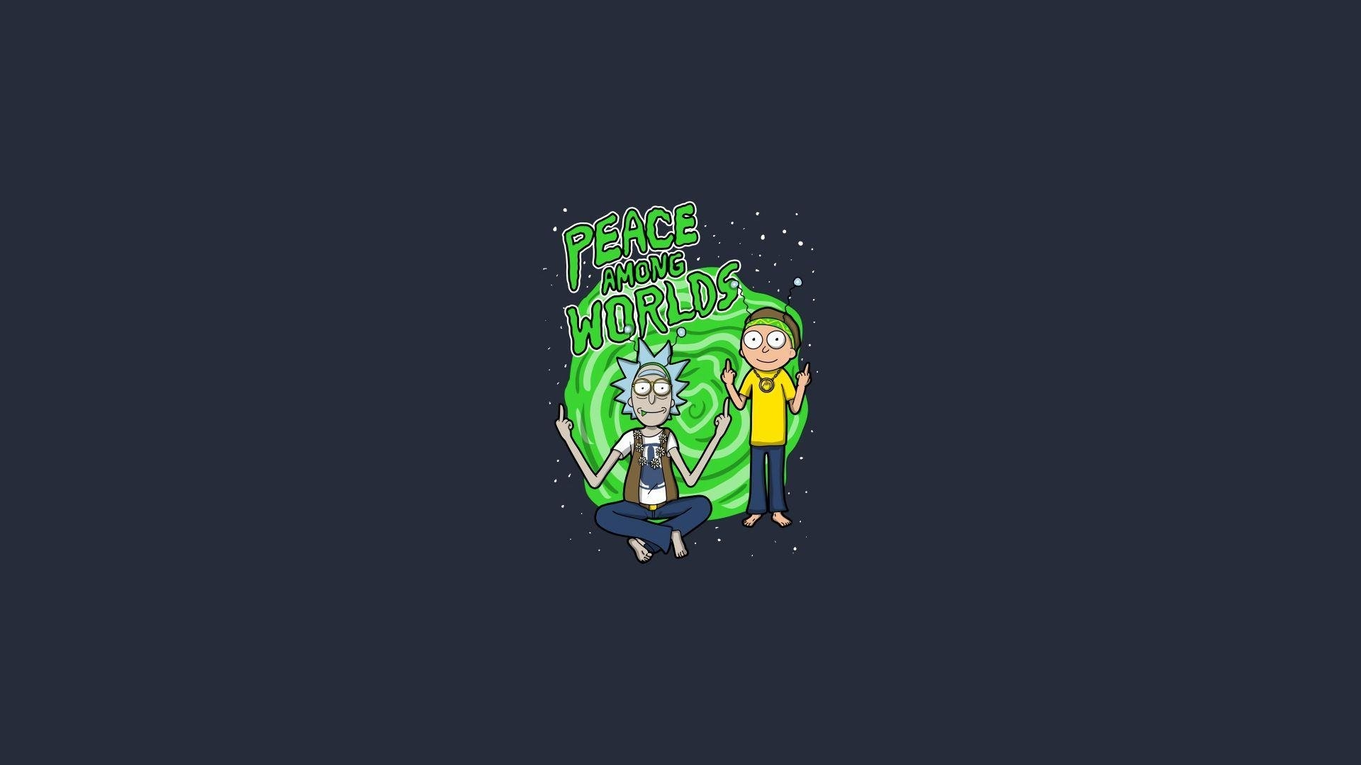 Rick und Morty, Serie, Frieden unter Welten, Datei, Hintergrund, 1920x1080 Full HD Desktop