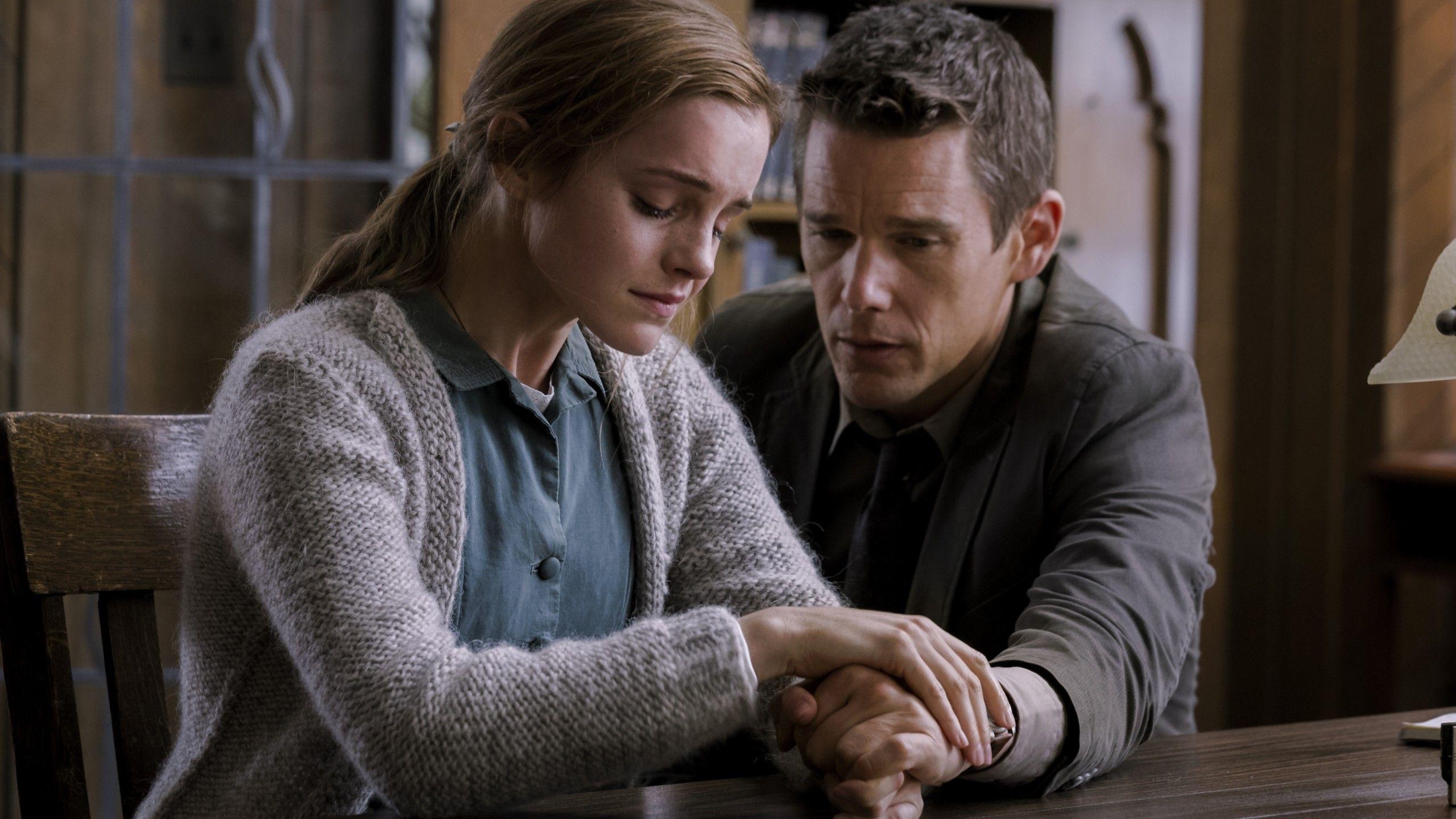 Regression, Ethan Hawke, Emma Watson, Wallpaper, Film, 2560x1440 HD Desktop