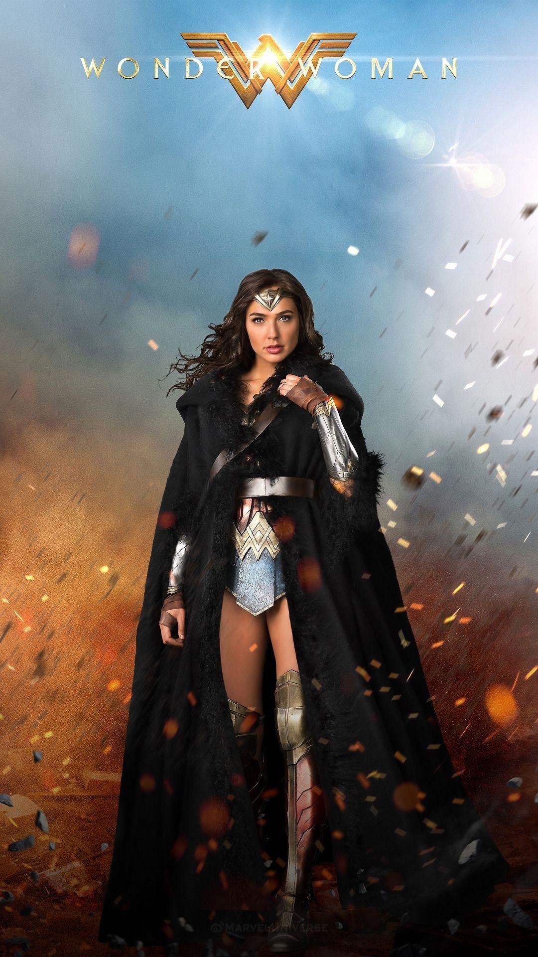 Justice League, Wonder Woman, Film, Neu, Quelle, 1080x1920 Full HD Handy