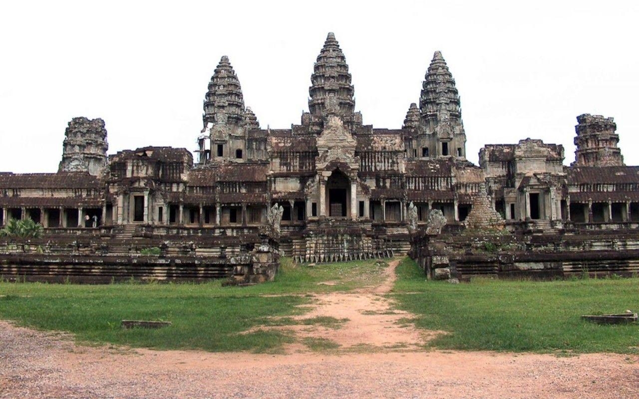 Angkor Wat, Tempel, Kambodscha, Wat, HD, 1280x800 HD Desktop