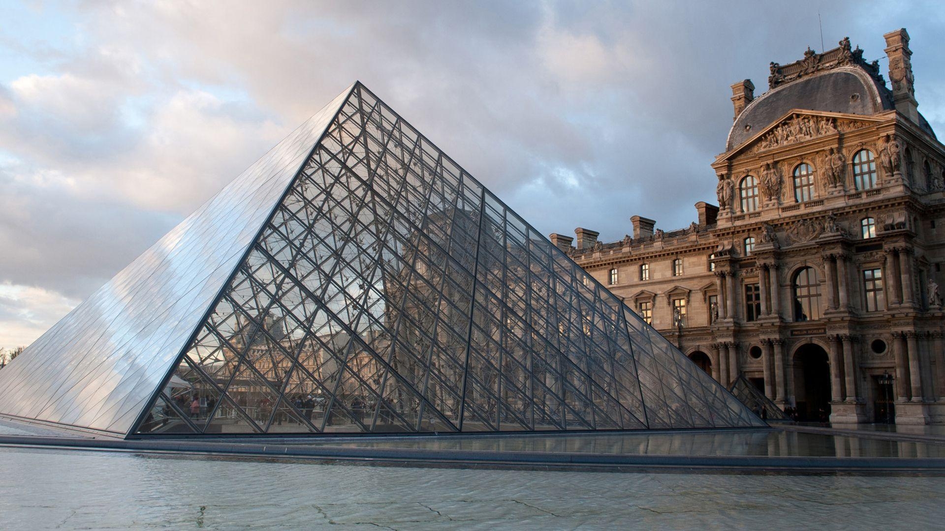 Louvre, Hintergrund, Paris, HD, Kunst, 1920x1080 Full HD Desktop