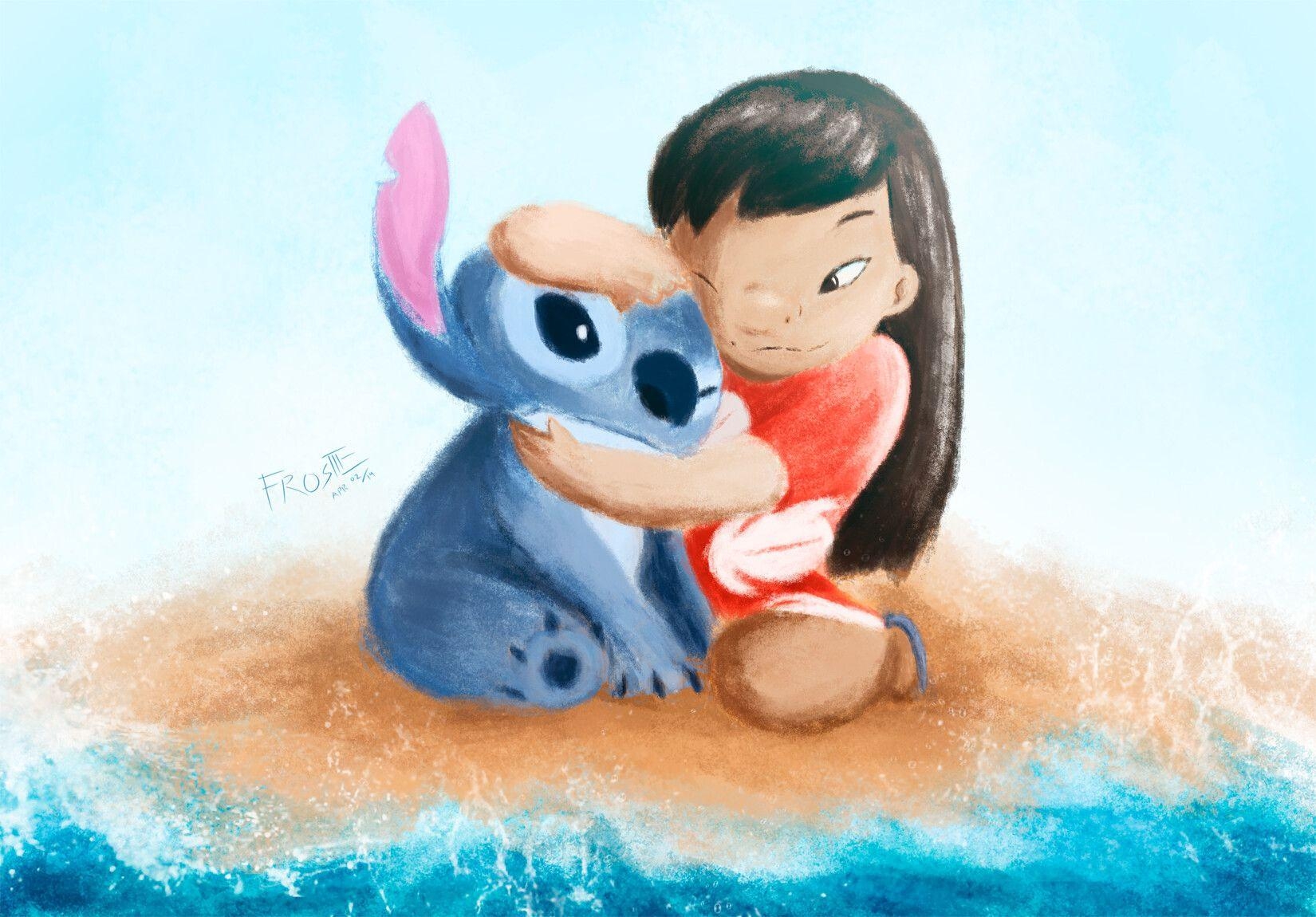 Desktop, Lilo und Stitch, Disney, Cartoon, Hintergrund, 1650x1150 HD Desktop