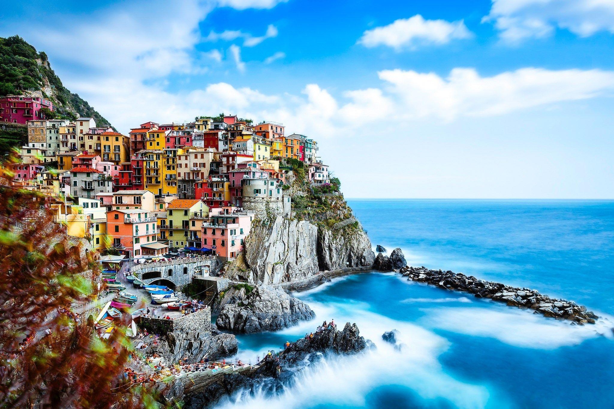 Manarola, HD, Stahl Jacobson, Cinque Terre, Italien, 2050x1370 HD Desktop