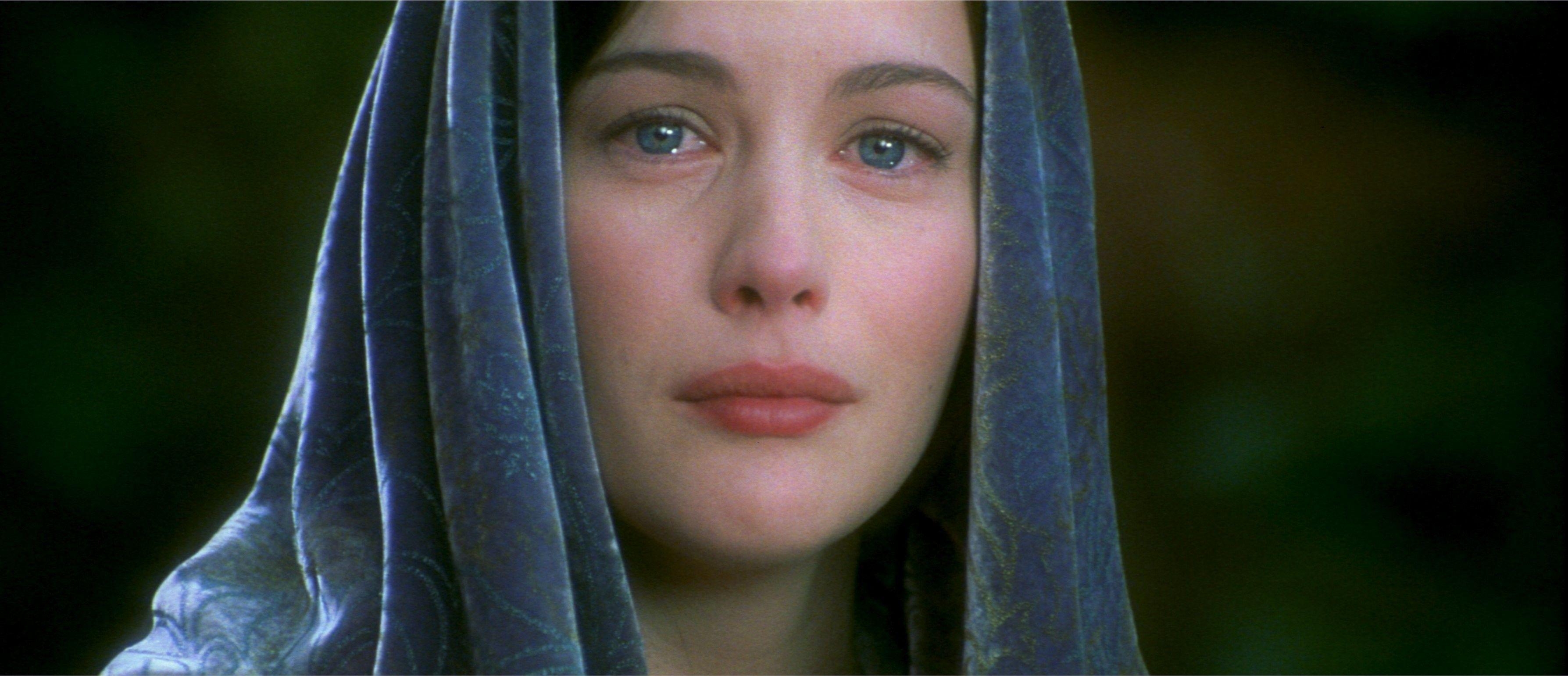 Arwen, Herr der Ringe, Film, Elbenprinzessin, Abenteuer, 3580x1550 Dual Screen Desktop