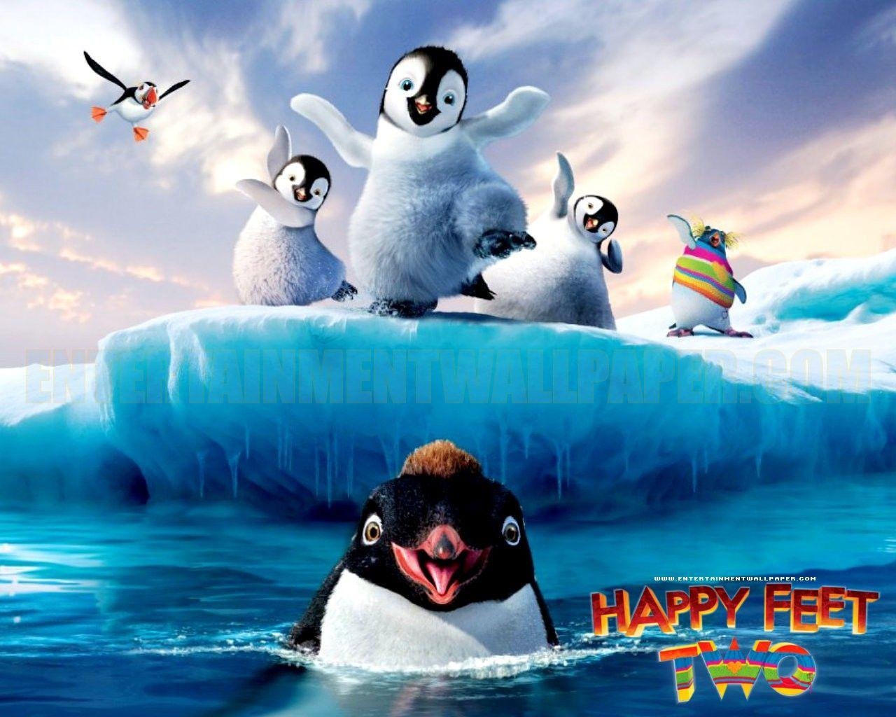 Happy Feet, Cartoon, Animation, Pinguine, Spaß, 1280x1030 HD Desktop