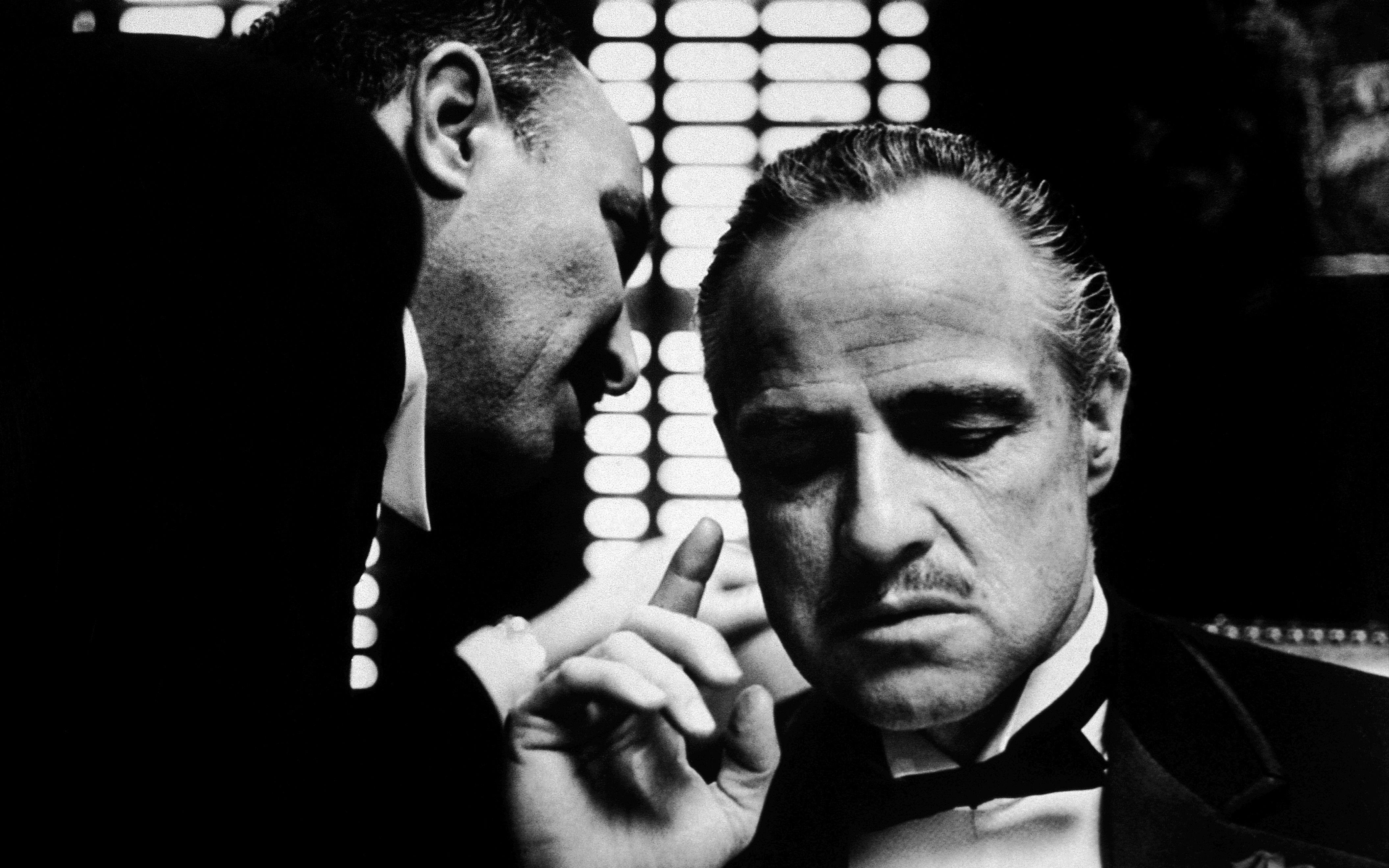 Monochrom, Filme, Vito Corleone, Mafia, Klassiker, 4230x2640 4K Desktop