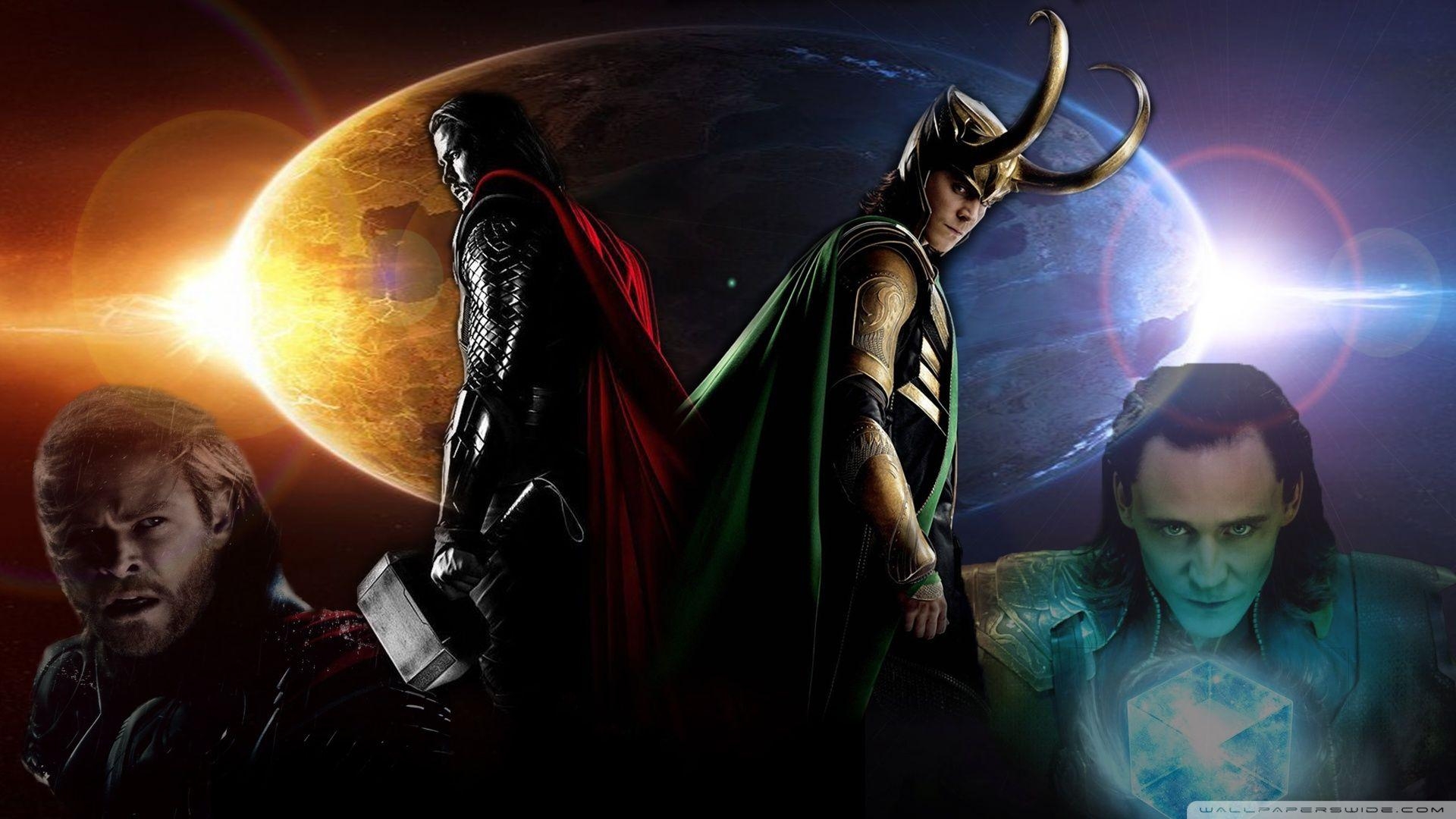 Thor, Loki, 4K, HD, Hintergrund, 1920x1080 Full HD Desktop