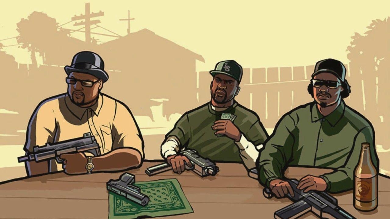 GTA San Andreas, Wallpaper, Download, Kunstwerk, Stadt, 1280x720 HD Desktop