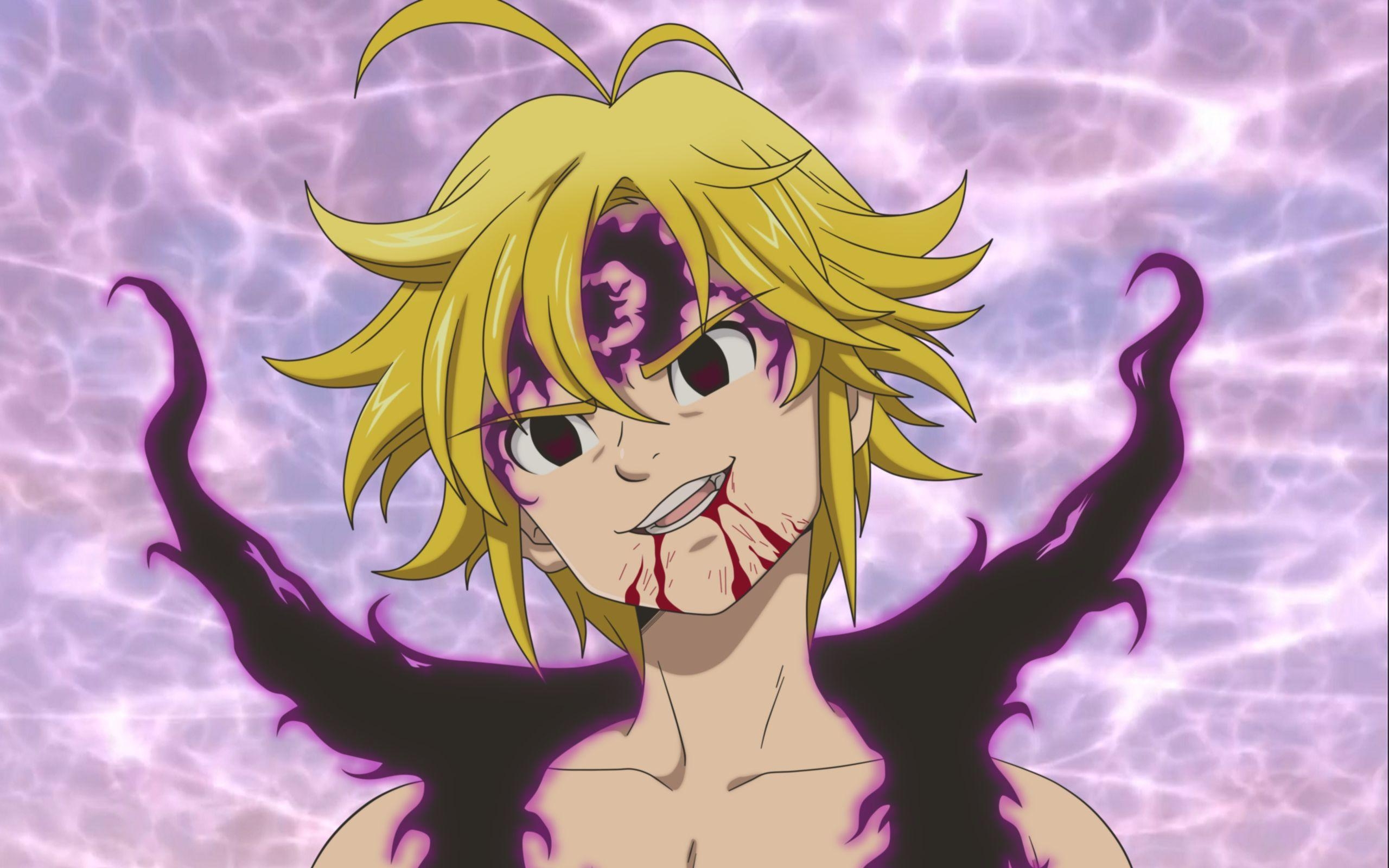 Meliodas, Anime, Sieben Todsünden, Dämonenblut, Hintergrund, 2560x1600 HD Desktop