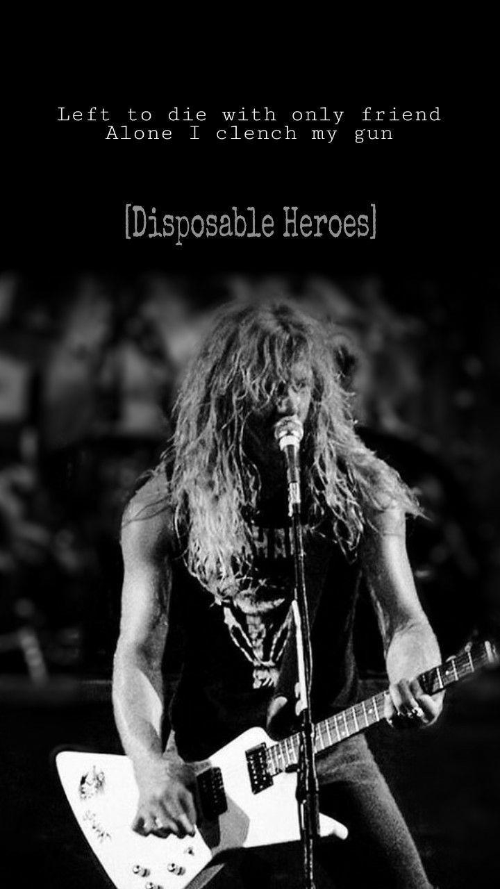 Metallica, Lyrics, James Hetfield, Musik, Rock, 720x1280 HD Handy