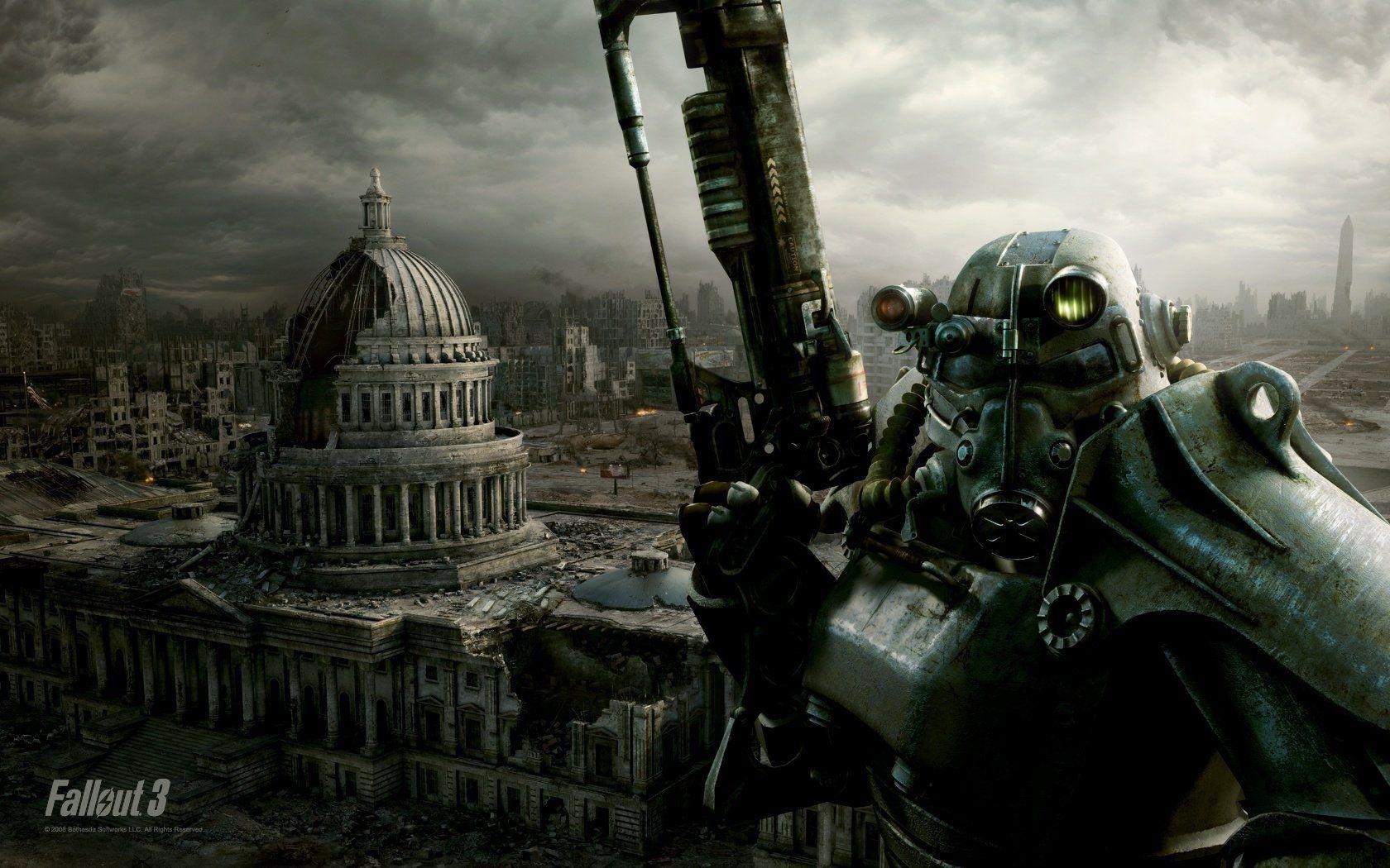 Fallout Gaming, HD, Hintergrund, Apokalypse, Vault, 1680x1050 HD Desktop