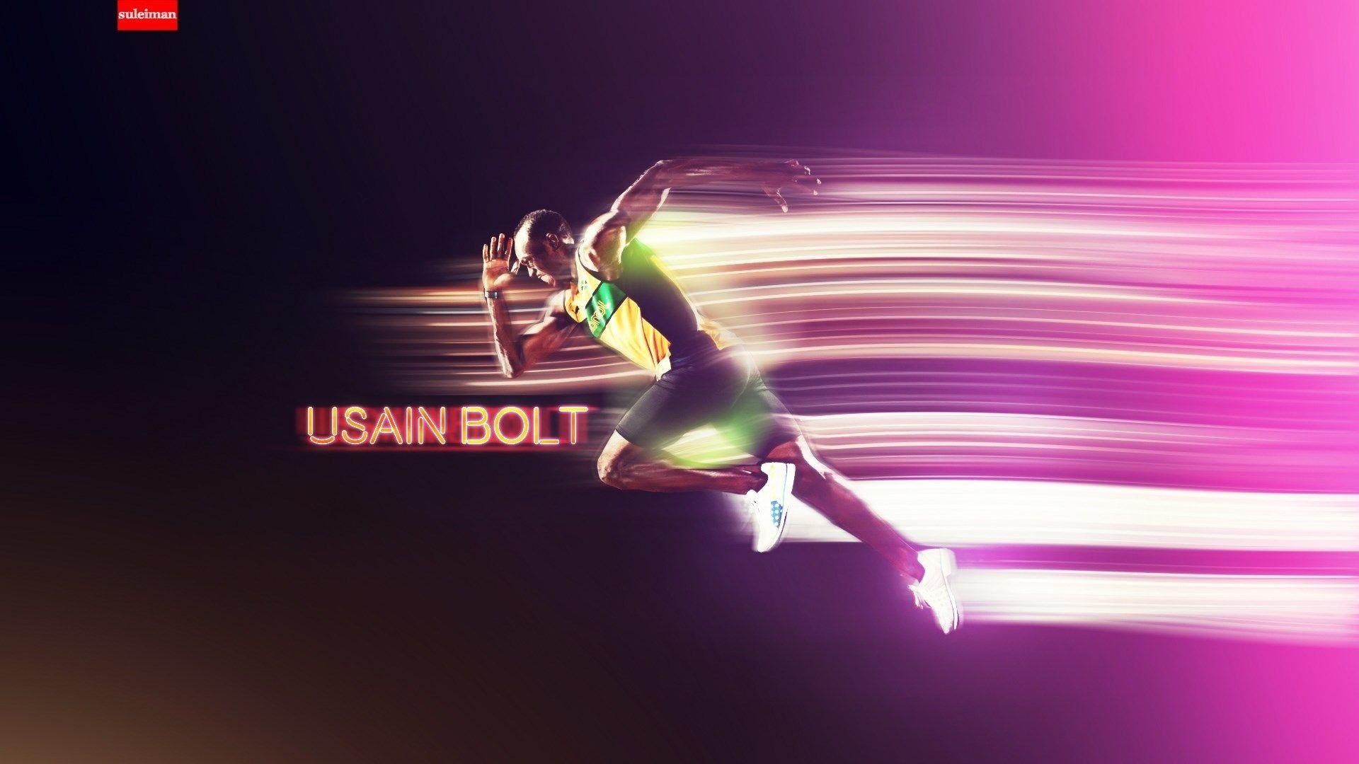 Usain Bolt, Jamaika, Olympionike, Hintergrund, Schnell, 1920x1080 Full HD Desktop