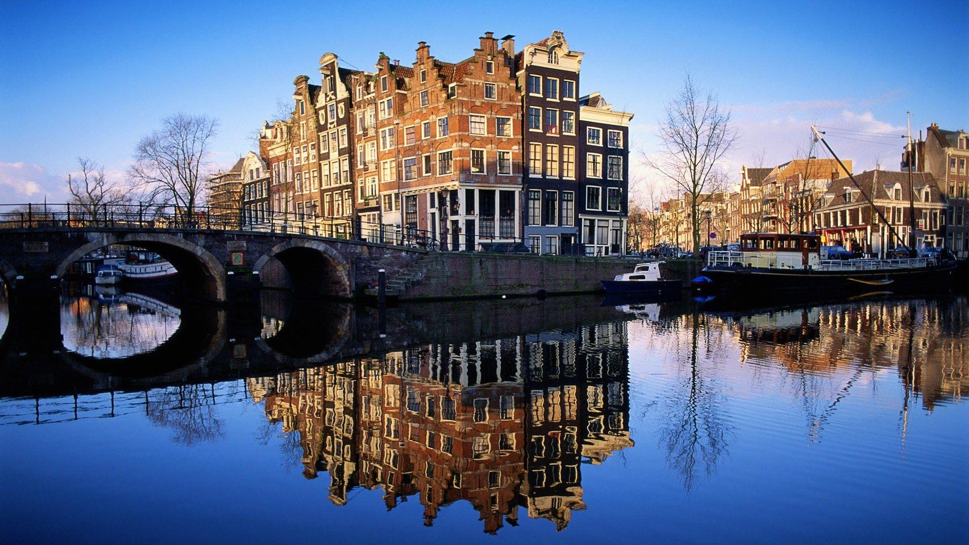 Amsterdam, Cool, Stadtansicht, Bilder, Niederlande, 1920x1080 Full HD Desktop