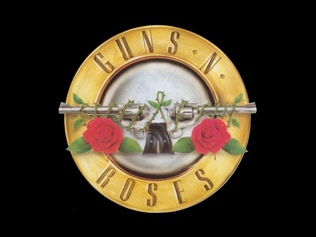 Guns N' Roses, Logo, Hintergrund, Musik, Rock, 1030x770 HD Desktop