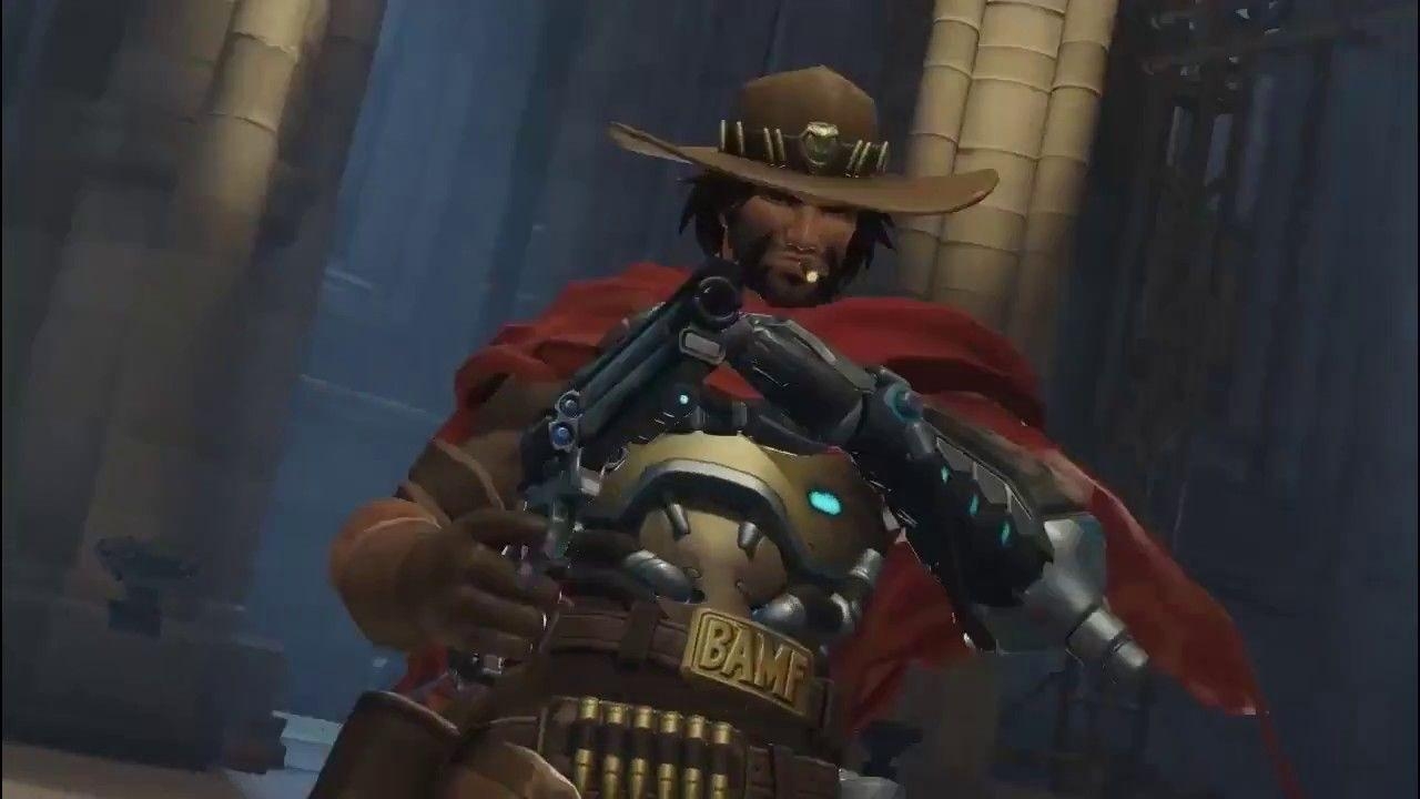 McCree, Gaming, Overwatch, Charakter, Hintergrund, 1280x720 HD Desktop