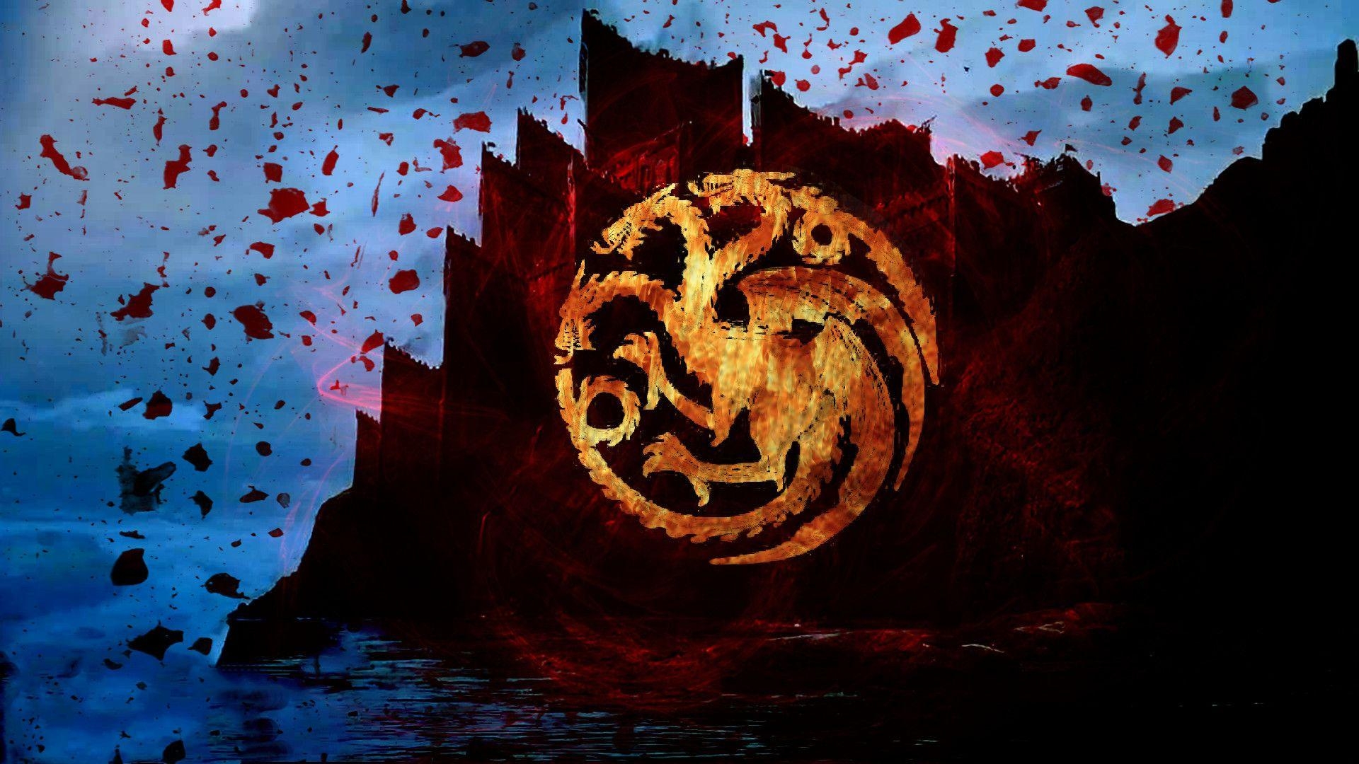 Game of Thrones, Haus Targaryen, Drachen, Feuer, Westeros, 1920x1080 Full HD Desktop