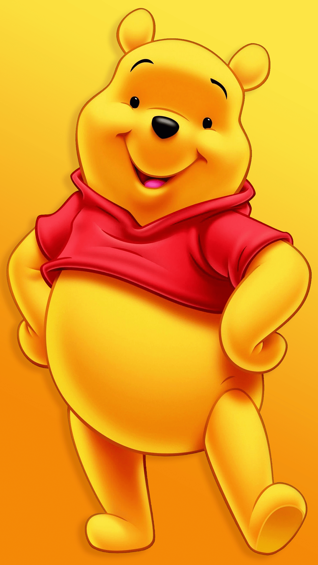 Winnie Puuh, iPhone-Hintergrund, Zeichentrick, Download, 1080x1920 Full HD Handy