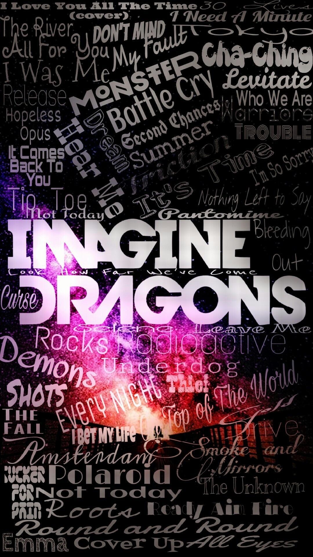 Imagine Dragons, Songs, Hintergrund, Musik, Band, 1080x1920 Full HD Handy