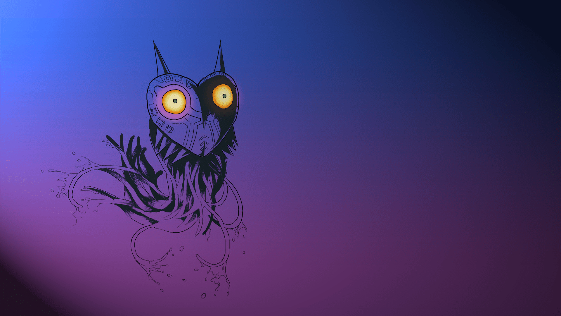 Majora's Mask, Zelda, Legende, Masken, Abenteuer, 1920x1080 Full HD Desktop