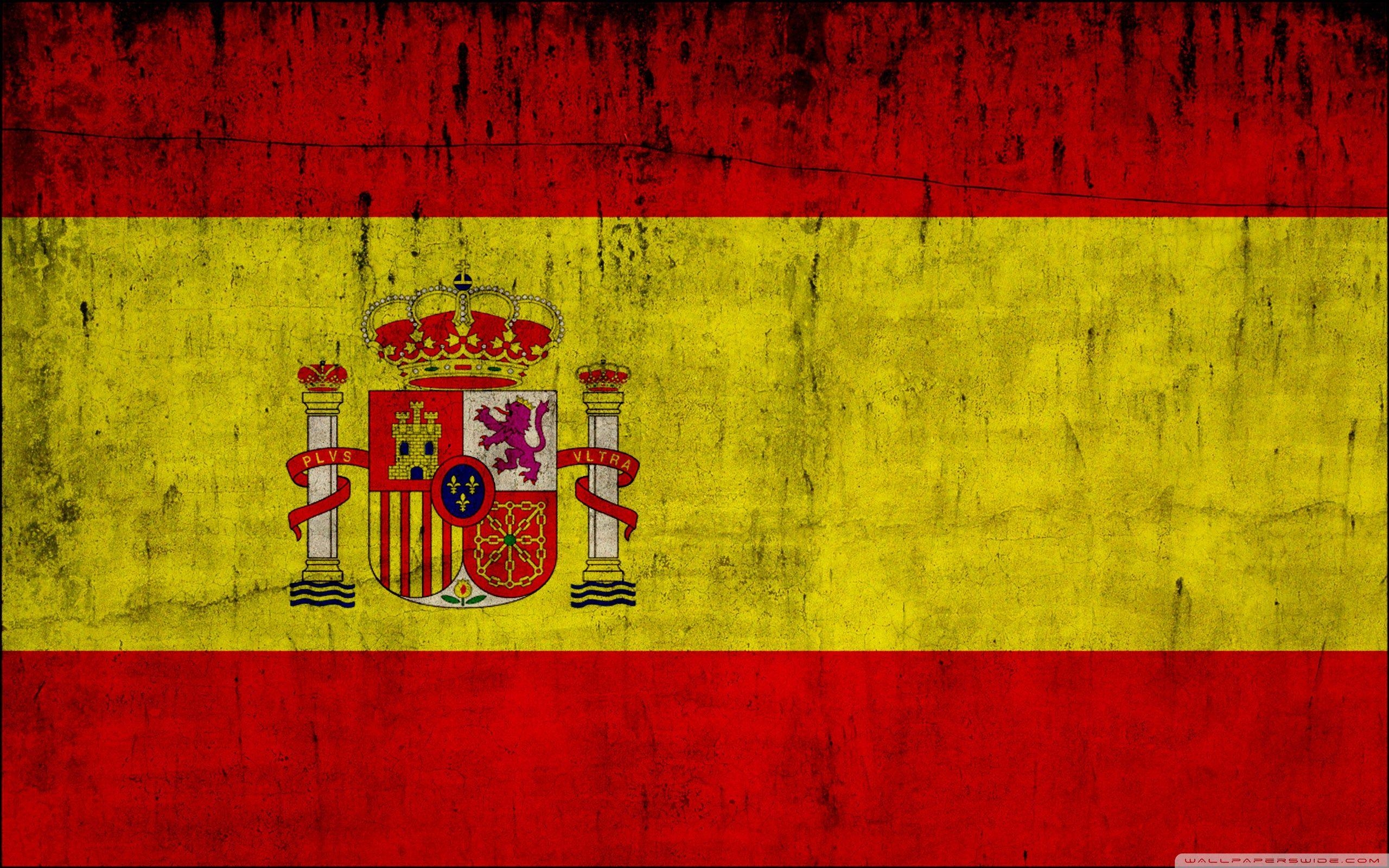 Spanien, Flagge, 4K, HD, Grunge, 2560x1600 HD Desktop