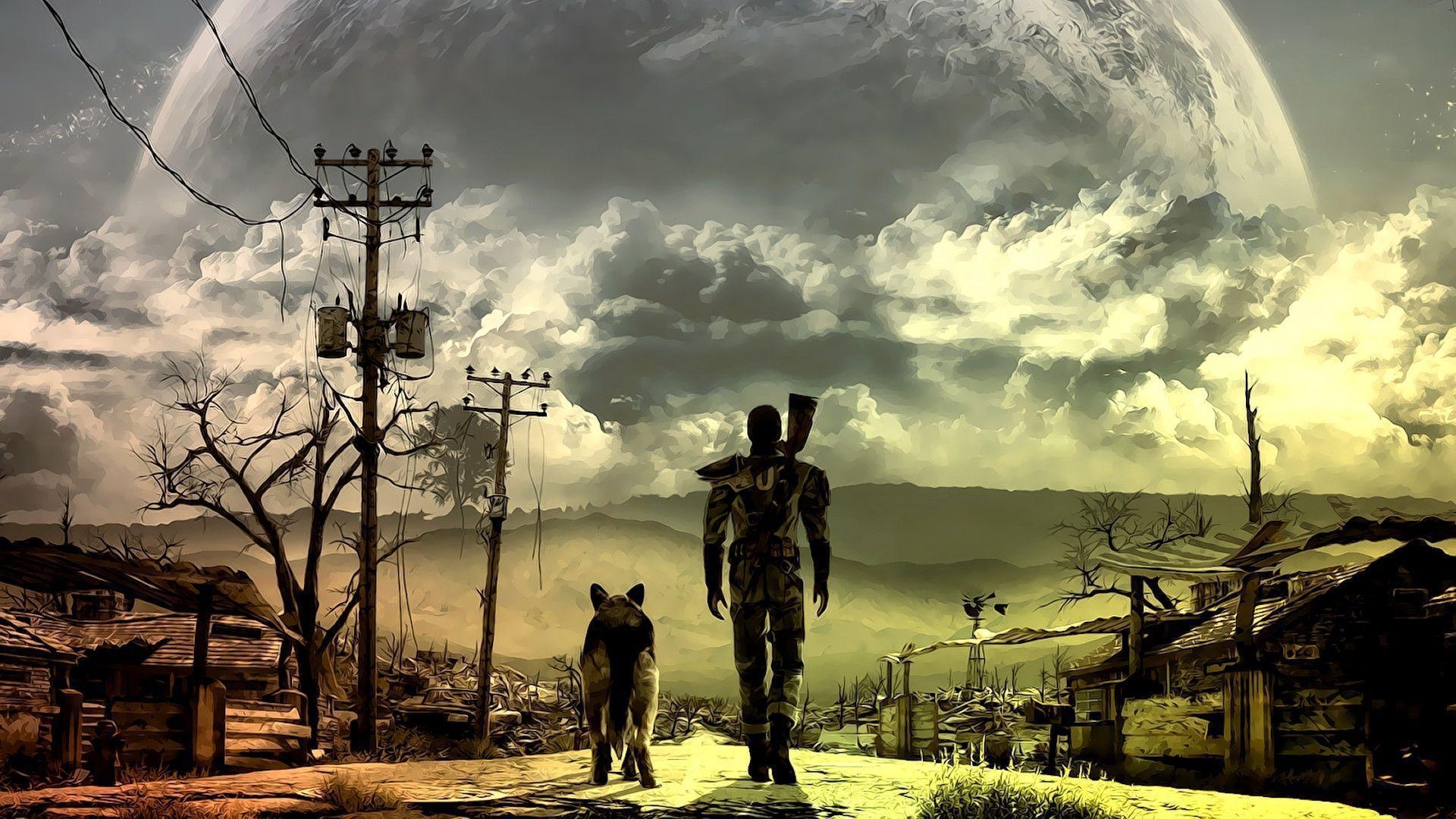 Fallout, Spiel, Atomkrieg, Abenteuer, Spielwelt, 1920x1080 Full HD Desktop