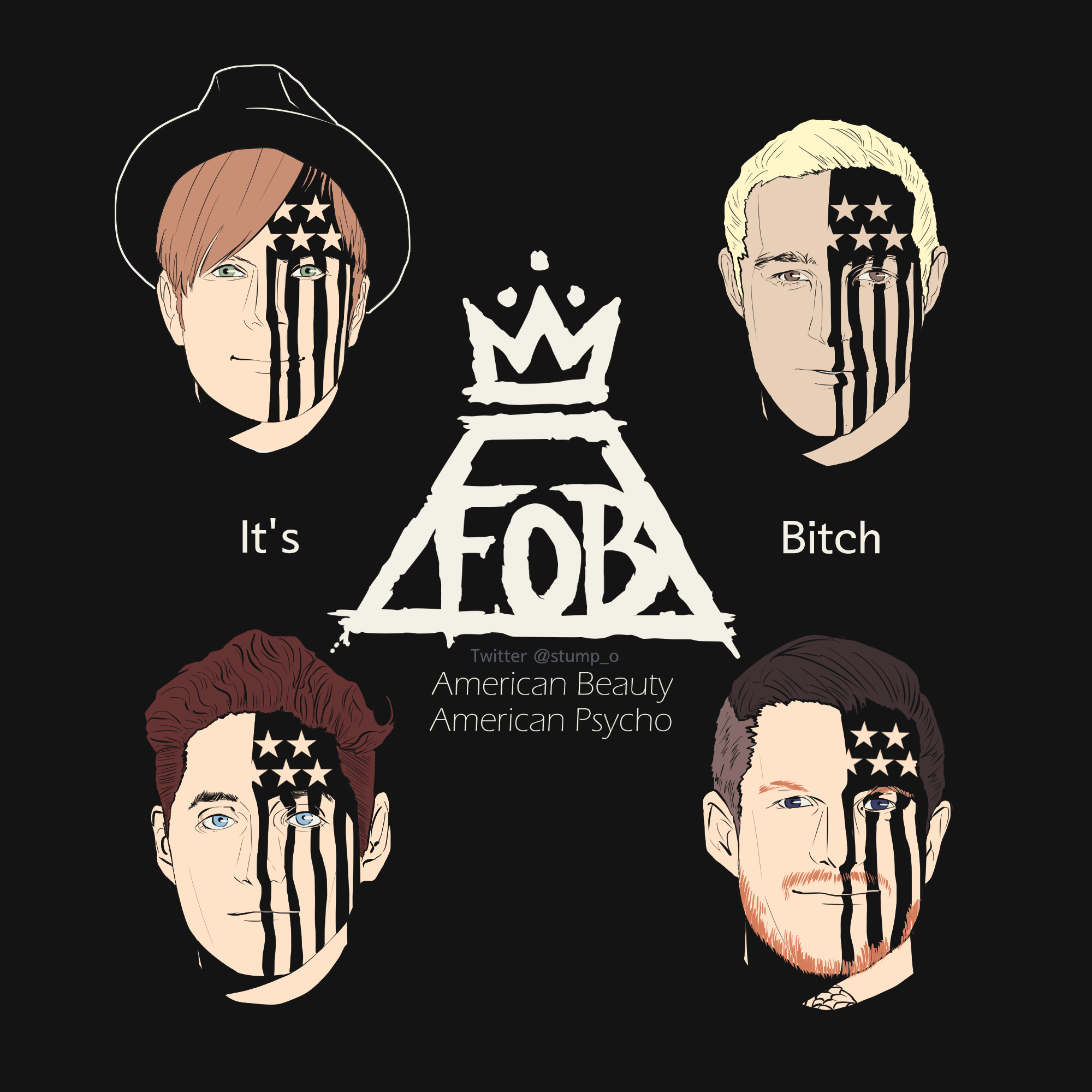 Fall Out Boy, Hintergrund, Bild, Musik, Wallpaper, 2000x2000 HD Handy