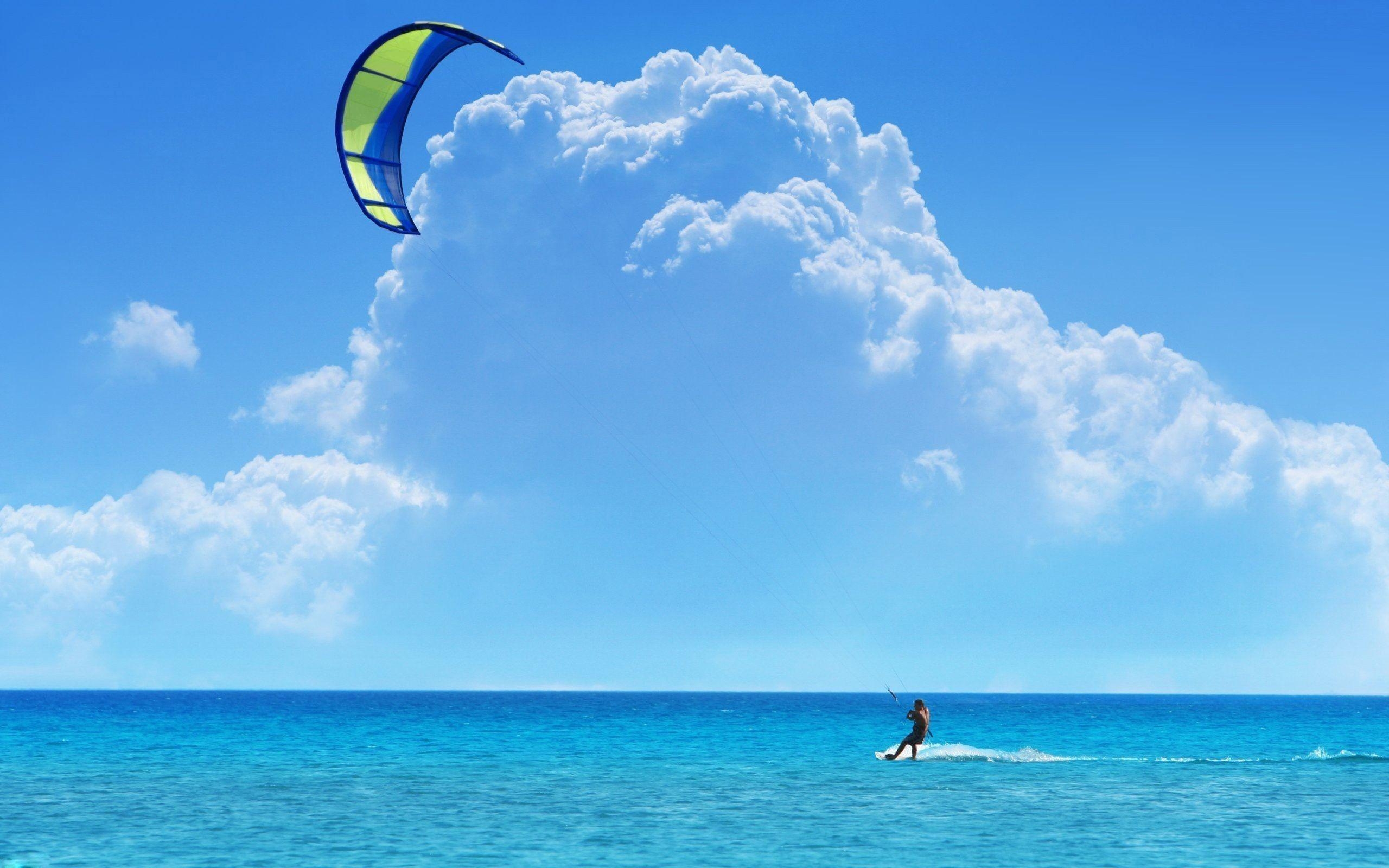 Kitesurfen, Slingshot, Wassersport, Hintergrund, Sport, 2560x1600 HD Desktop