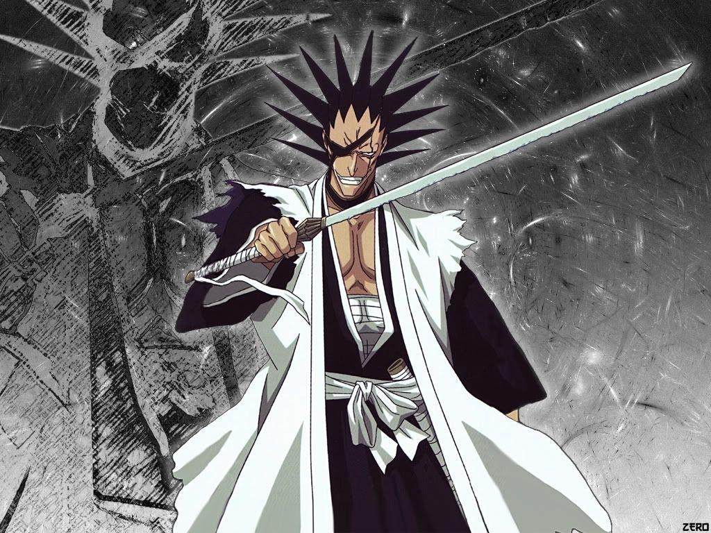 Bleach, Zaraki Kenpachi, Anime, Bildschirm, Held, 1030x770 HD Desktop