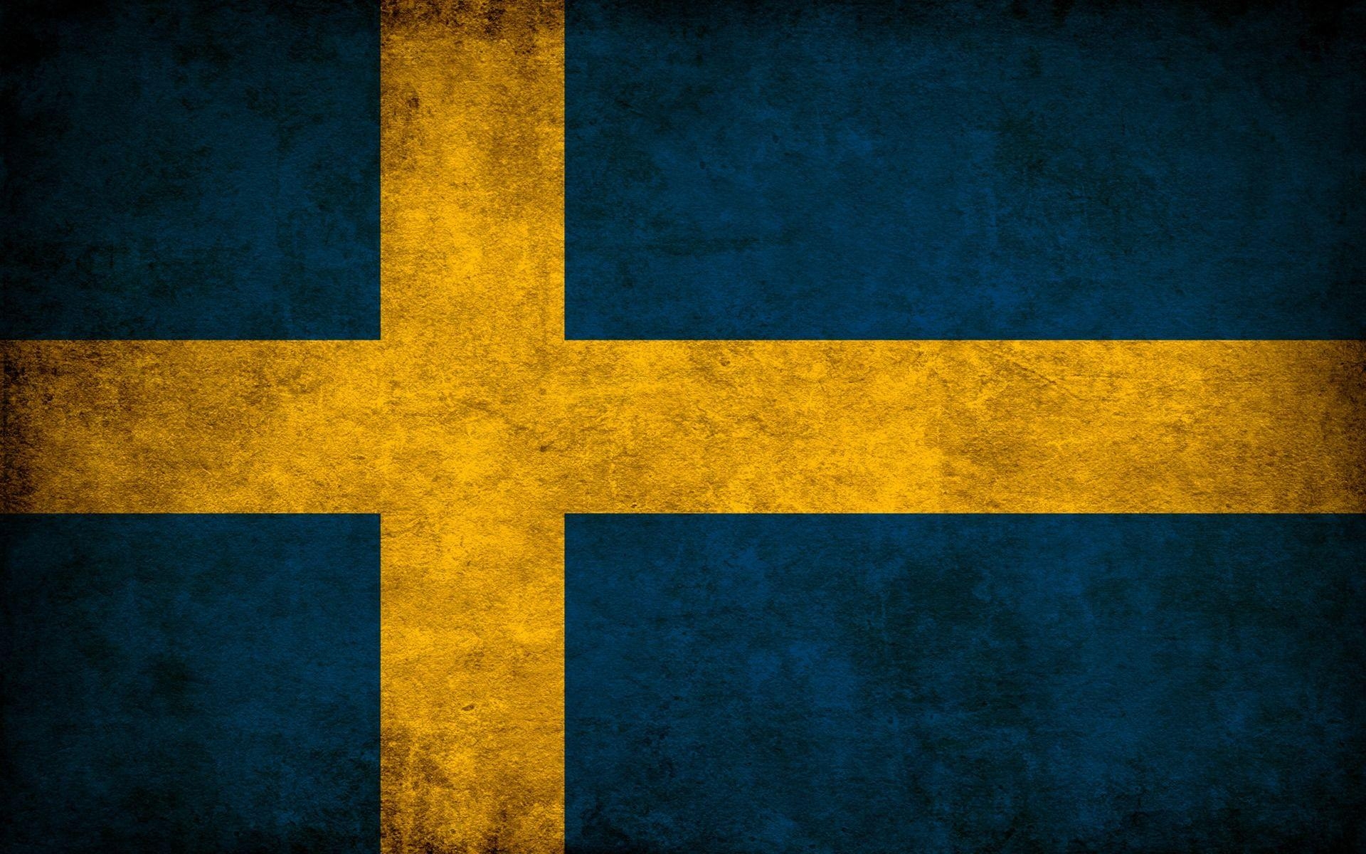 Schwedische Flagge, Weltbild, Hintergrund, Schweden, JPG, 1920x1200 HD Desktop