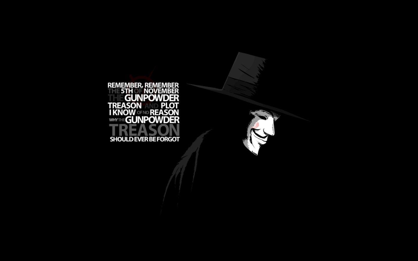 V for Vendetta, Charakter, Symbol, Gerechtigkeit, Revolutionär, 1440x900 HD Desktop