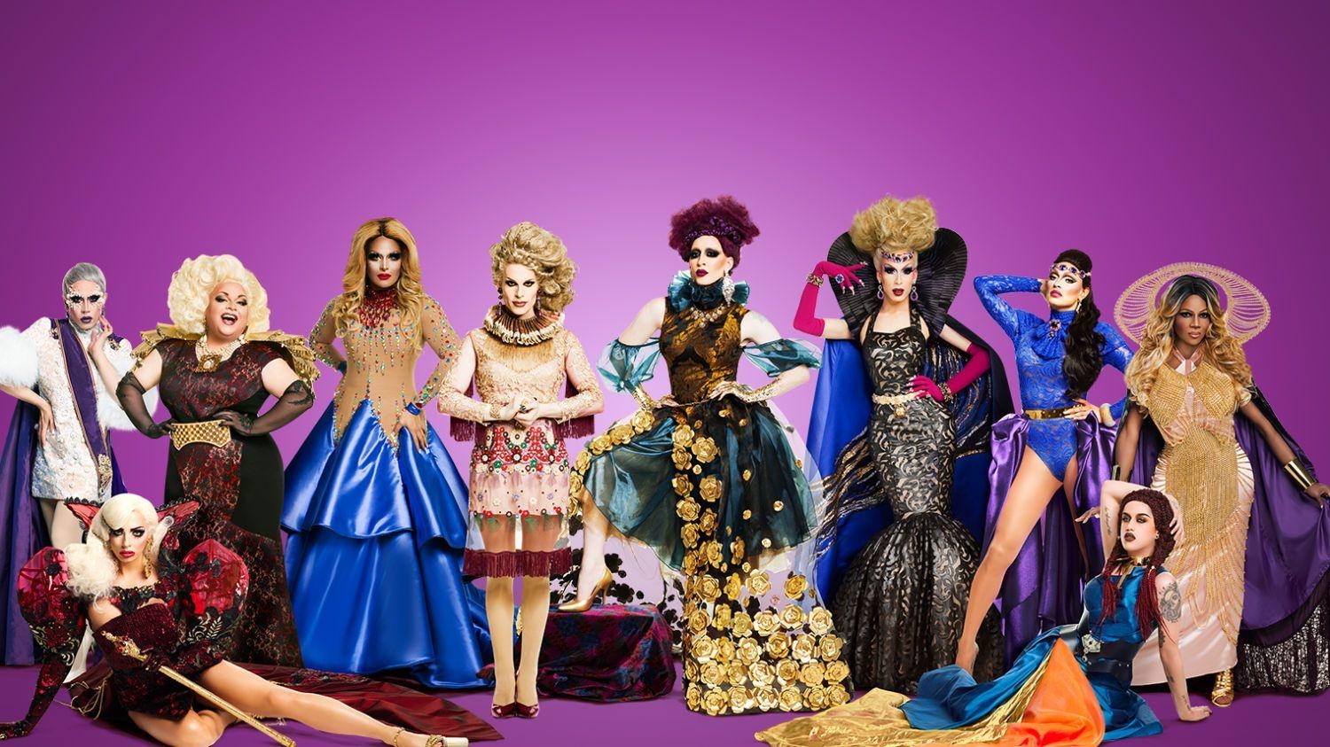 RuPauls All Stars, TV-Show, Glanz, Wettbewerb, Unterhaltung, 1500x850 HD Desktop