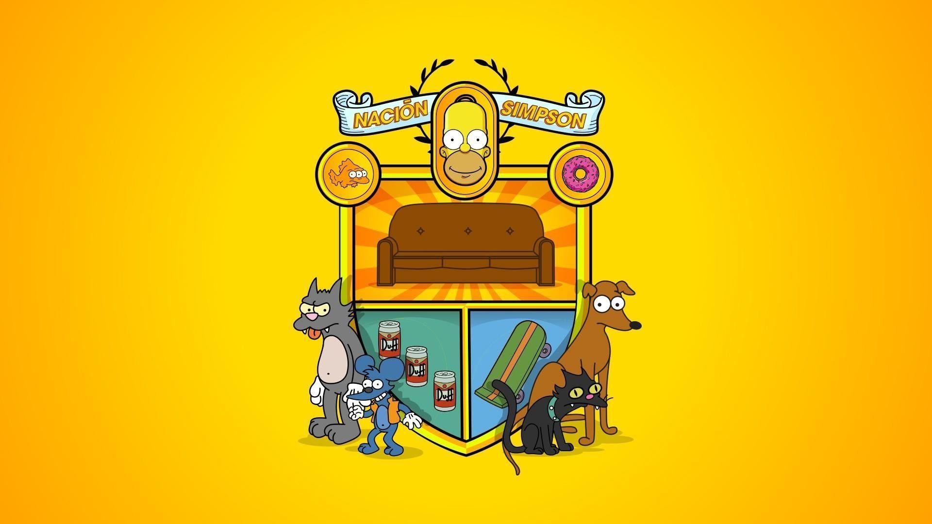 Die Simpsons, iPhone, Hintergrund, Kostenlos, Download, 1920x1080 Full HD Desktop