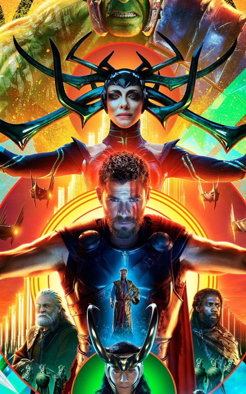 Hulk, Hela, Thor, Ragnarok, Handy, 800x1280 HD Handy